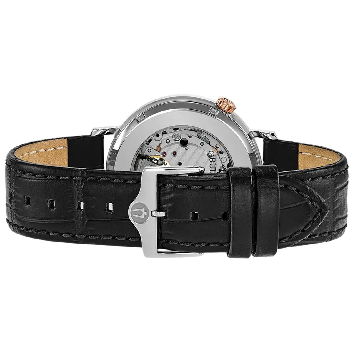 Montre Bulova 98A187 Aerojet Automatique 41mm Cuir Gris Homme