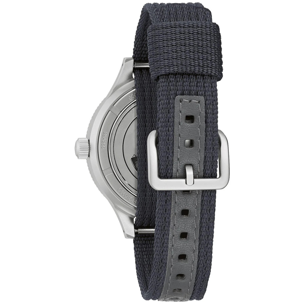 Reloj Bulova 98A266 Mil ship Automático 41mm Nylon Negro Hombre