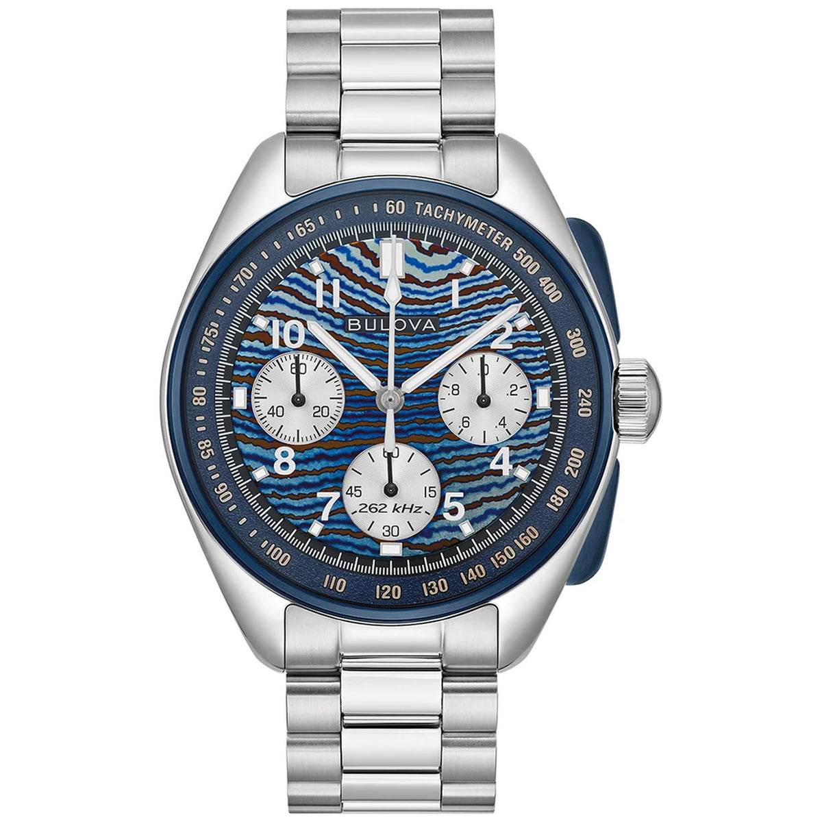 Bulova 98A329 Lunar Pilot Limited Edition 5500 Pieces Chronograph 43.5mm Multi-color Men's Watch