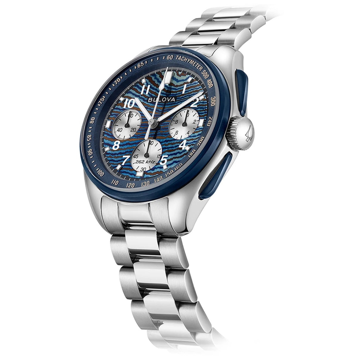 Bulova 98A329 Lunar Pilot Limited Edition 5500 Pieces Chronograph 43.5mm Multi-color Men's Watch