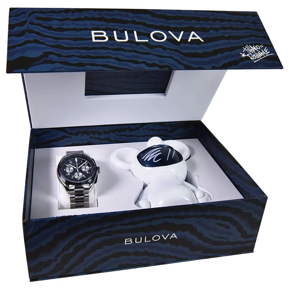 Bulova 98A329 Lunar Pilot Limited Edition 5500 Pieces Chronograph 43.5mm Multi-color Men's Watch