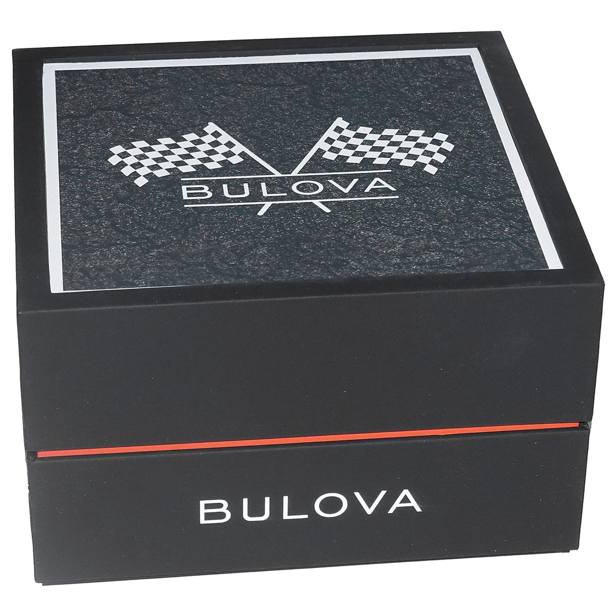 Bulova 98B427 Performance Chronograph 42mm Herrenuhr Schwarzes Leder