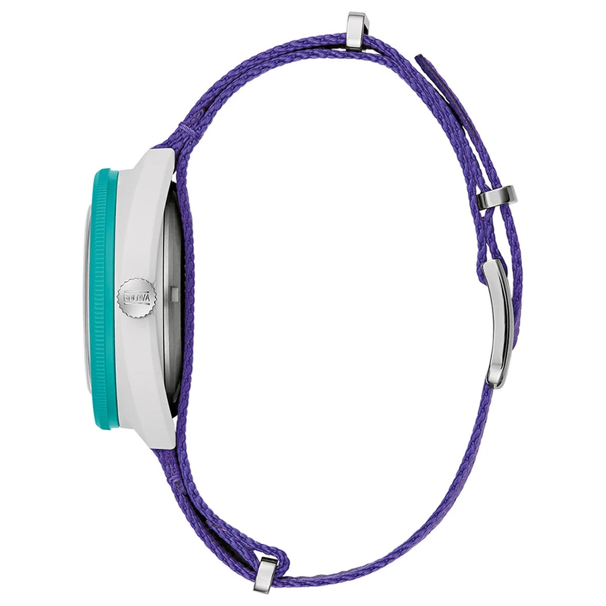 Montre Bulova 98B447 Snorkel 41mm Céramique hybride Bleu Homme