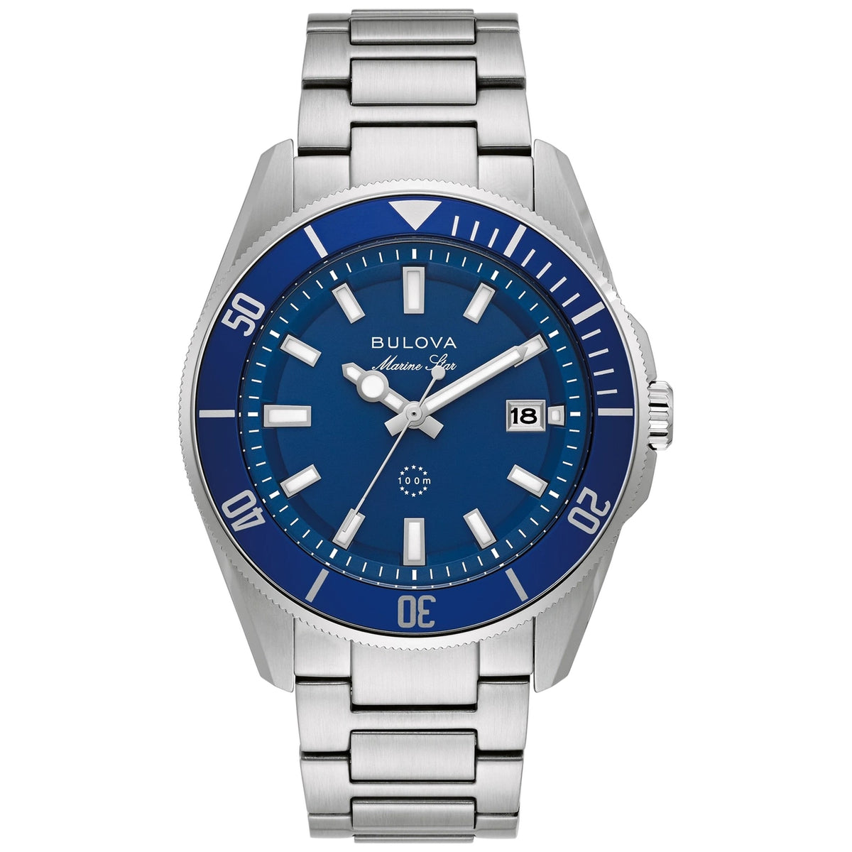 Montre Bulova 98B483 Marine Star Homme Bleu