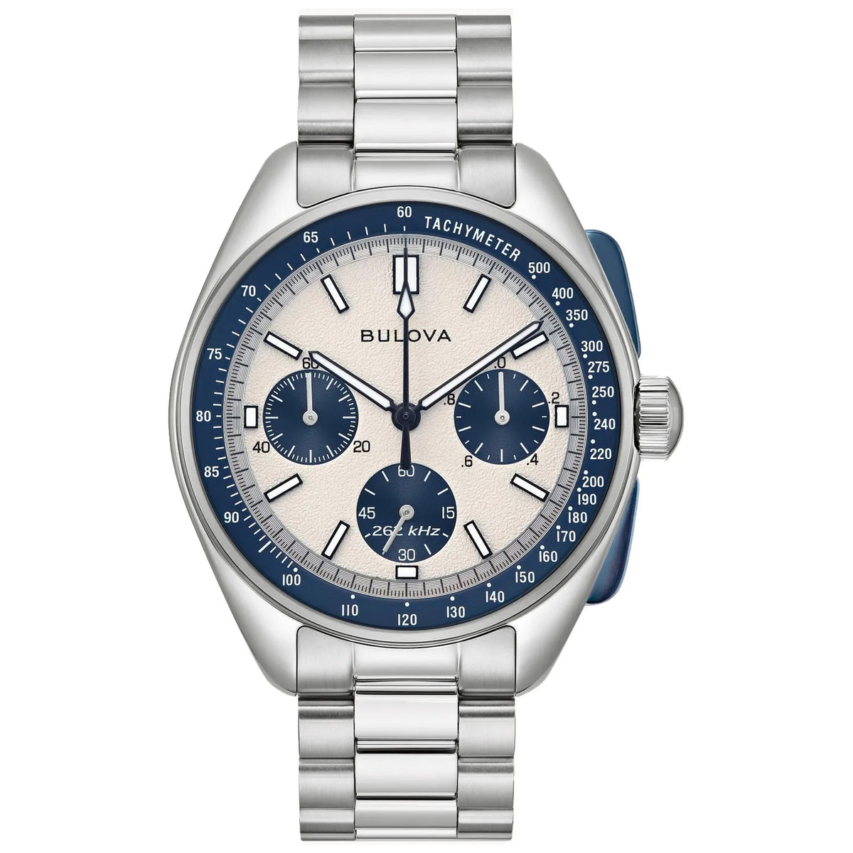 Montre Bulova 98K112 Archive Series Chronographe 43.5mm Argenté Homme