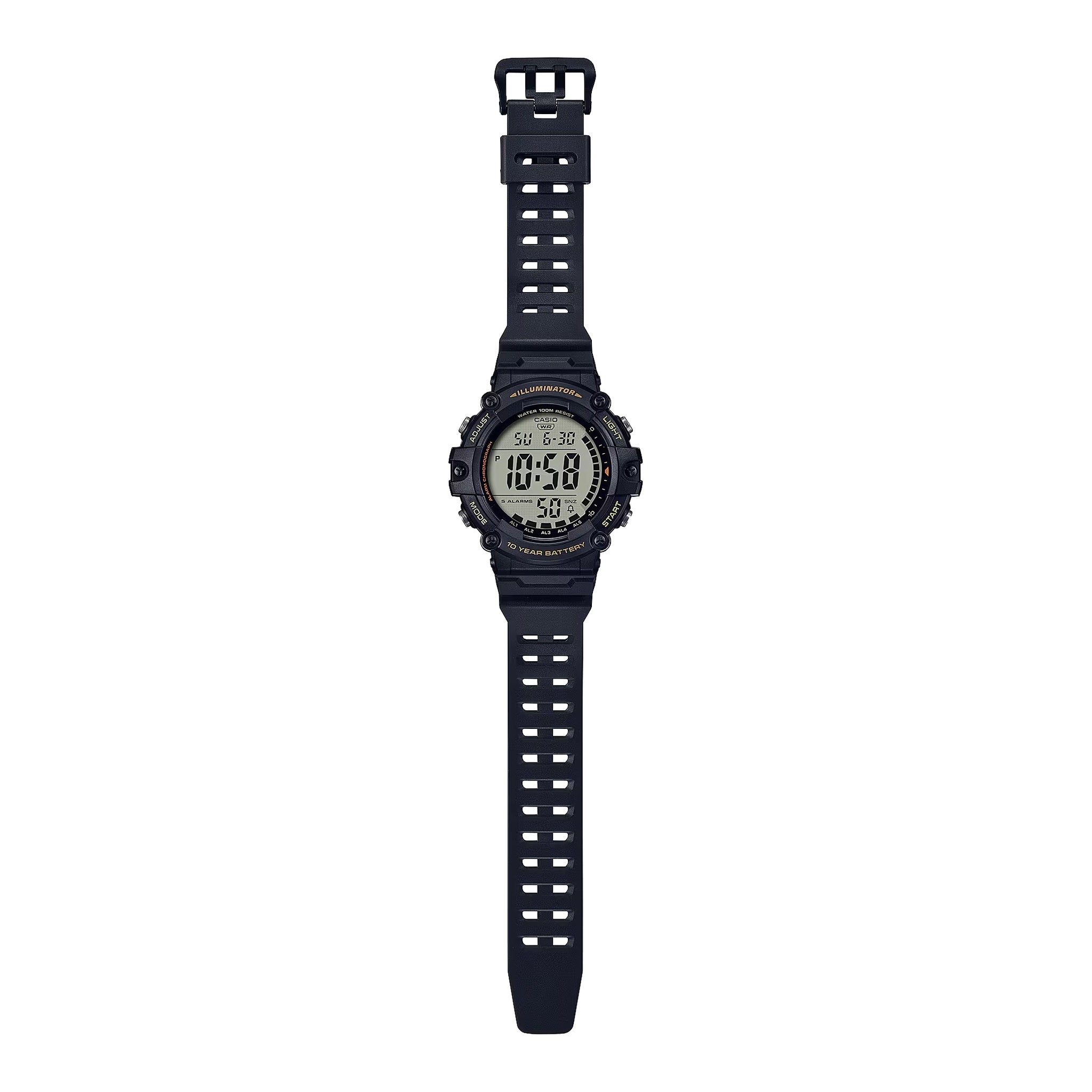 Montre Casio Homme AE-1500WHX-1A Quartz Digitale Noir