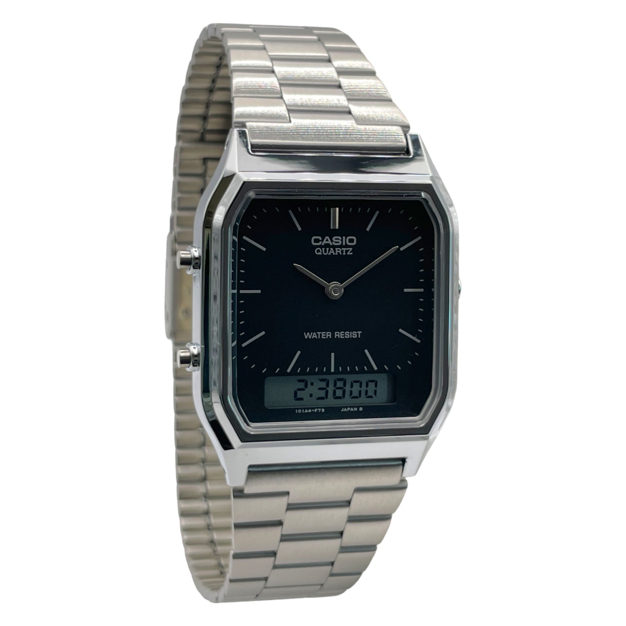 Casio Vintage Unisex Watch AQ-230A-1D Black