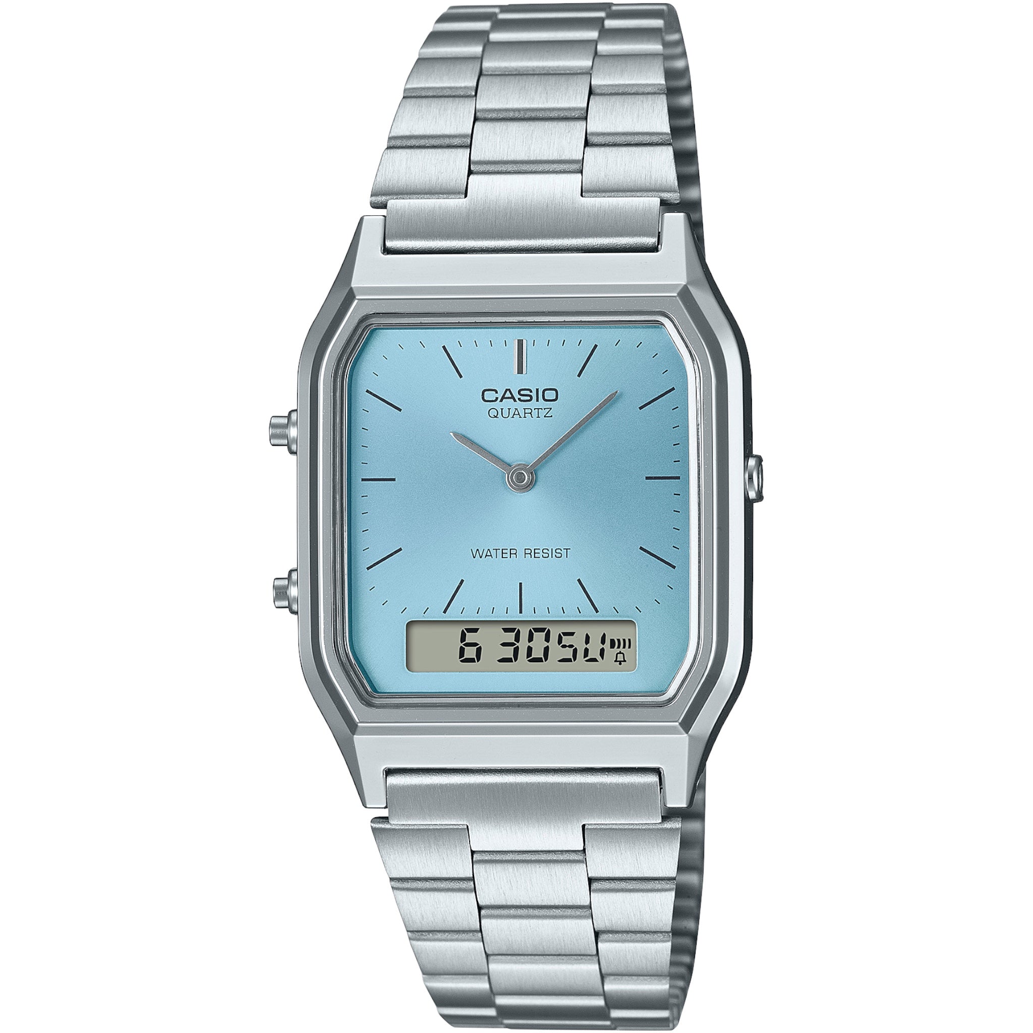 Casio Vintage Unisex Watch AQ 230A 2A1 Light Blue