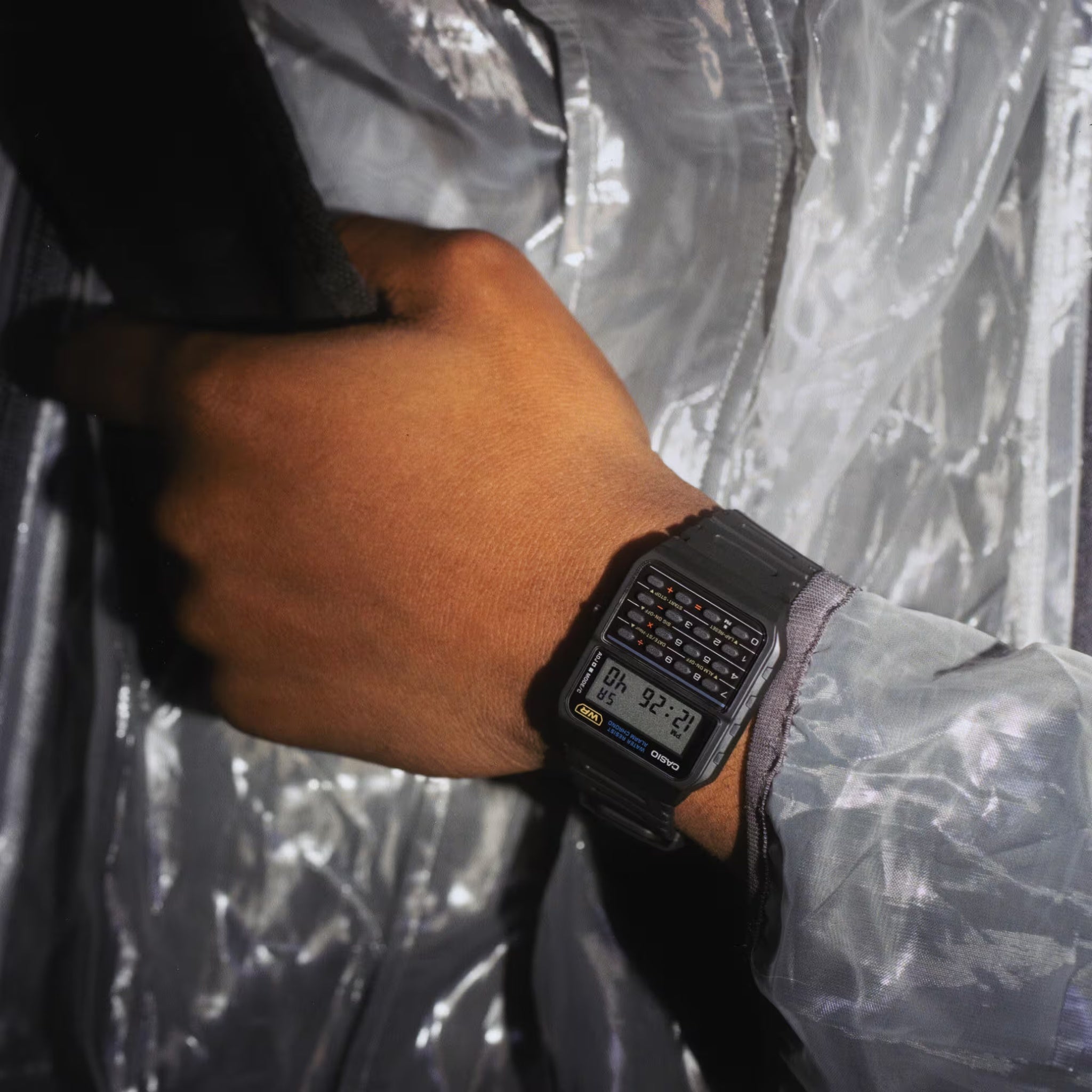 Montre Casio Homme CA-53W-1 Quartz Digitale Noir