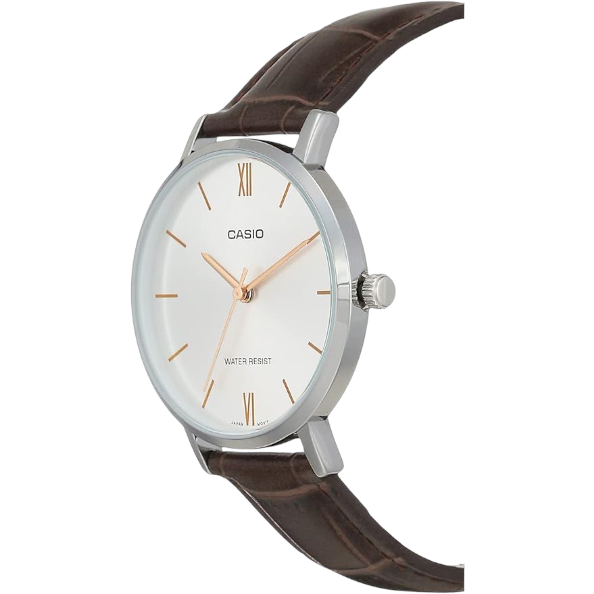 Casio Women's Watch LTP-VT01L-7B2 leather strap