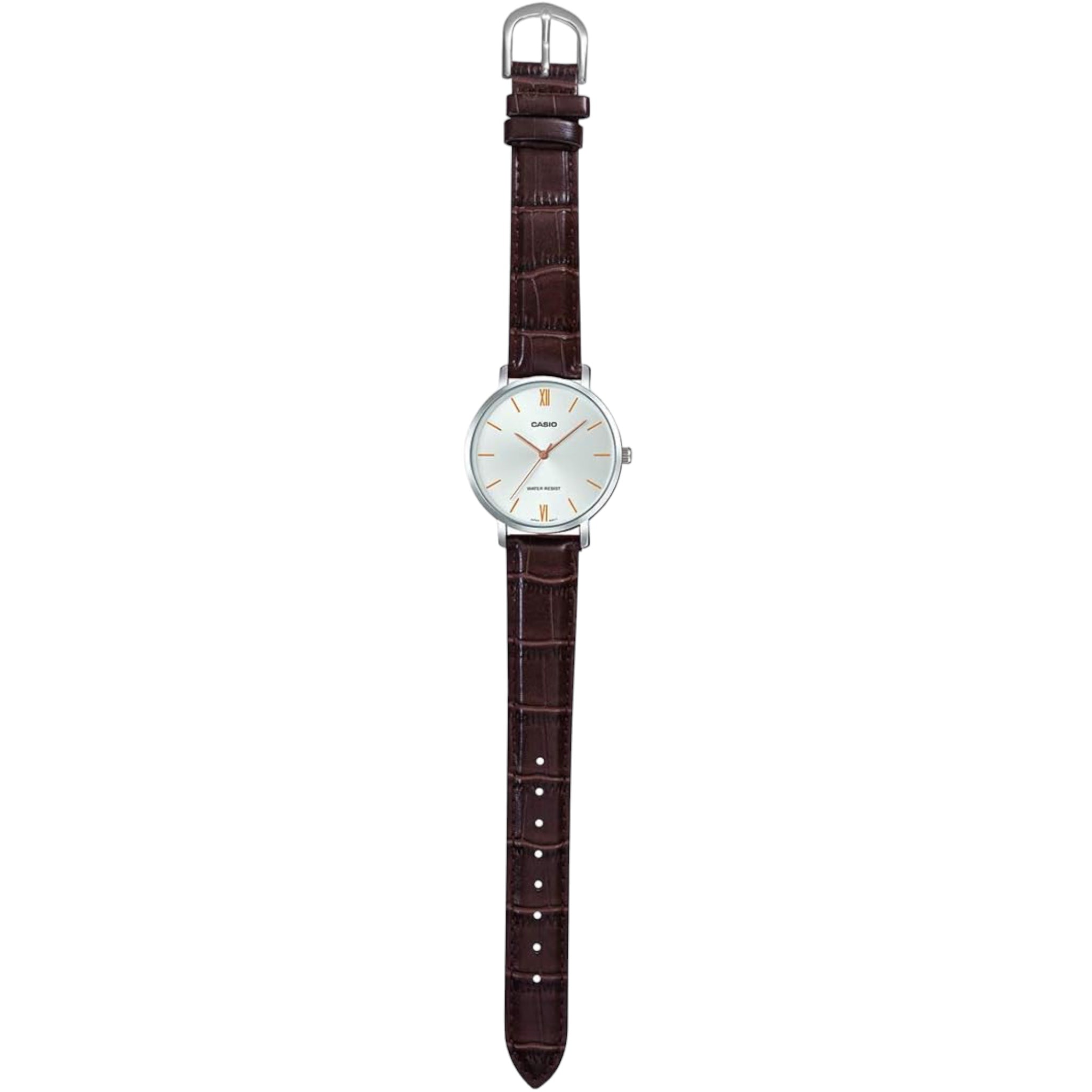 Casio Women's Watch LTP-VT01L-7B2 leather strap