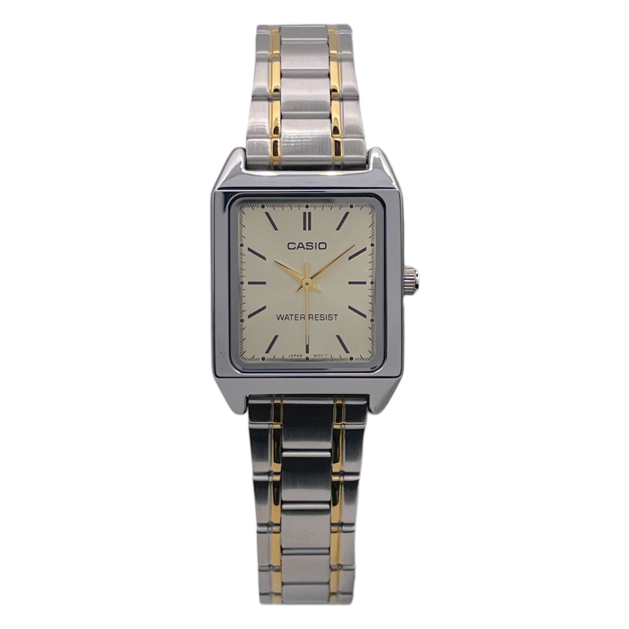 Casio Vintage Standard Damenuhr LTP-V007SG-9E Silber und Gold