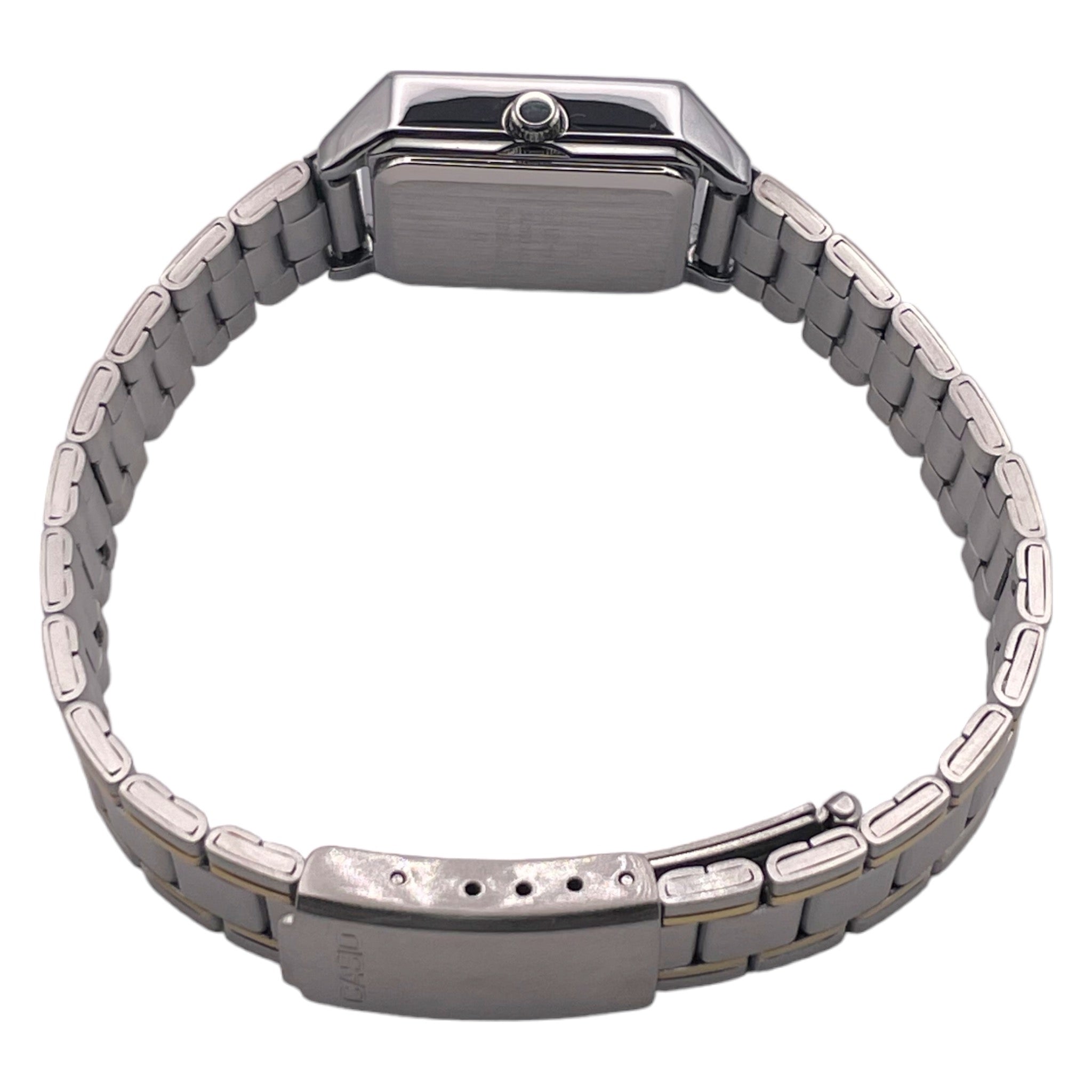 Casio Vintage Standard Damenuhr LTP-V007SG-9E Silber und Gold
