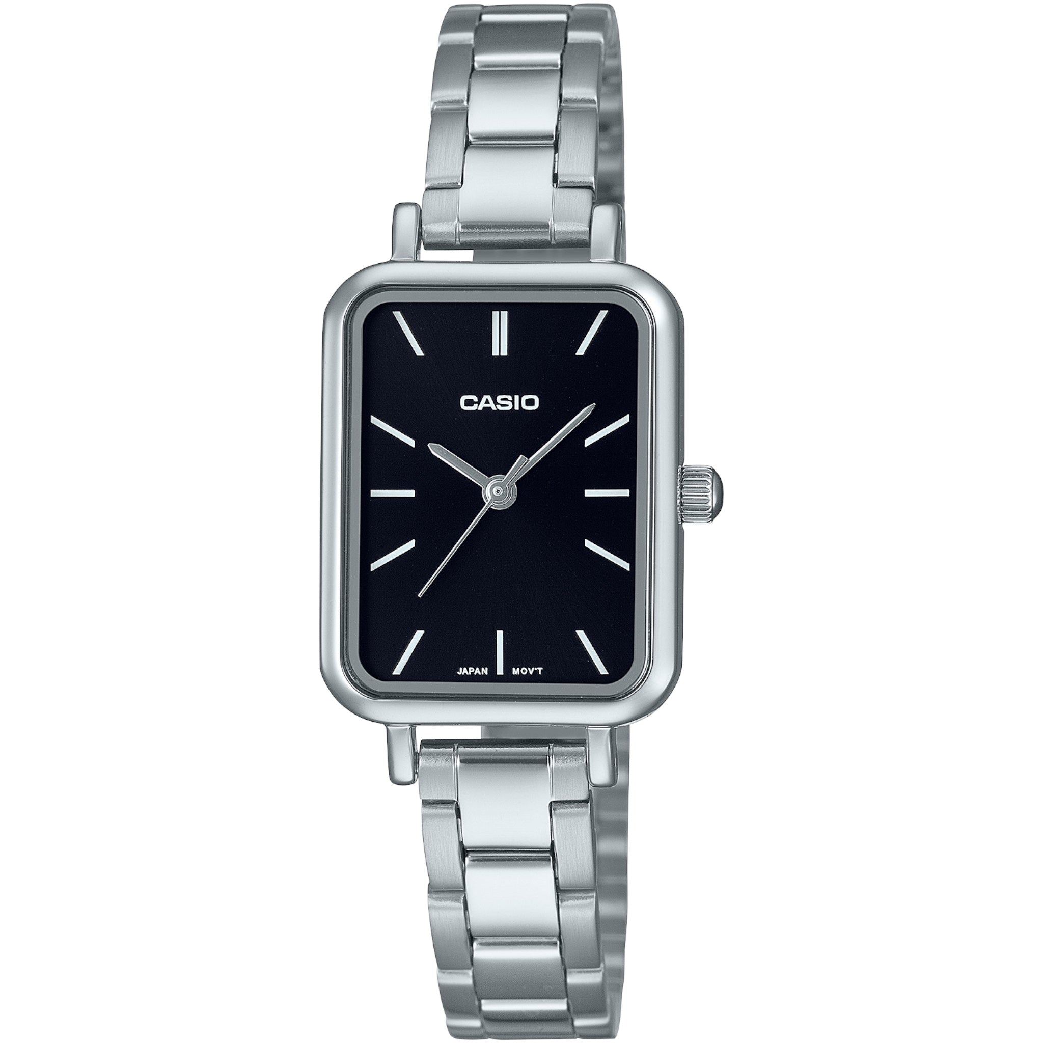Casio Damenuhr LTP-V009D-1E Schwarz