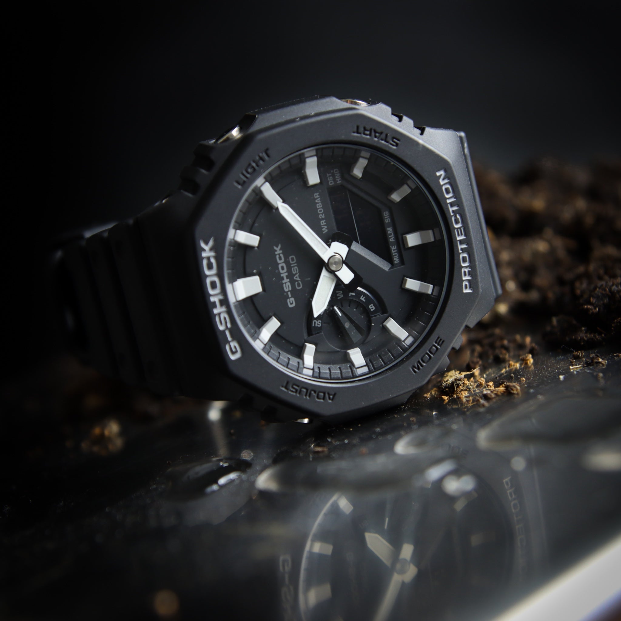 Casio G-Shock GA-2100-1AER Black Watch