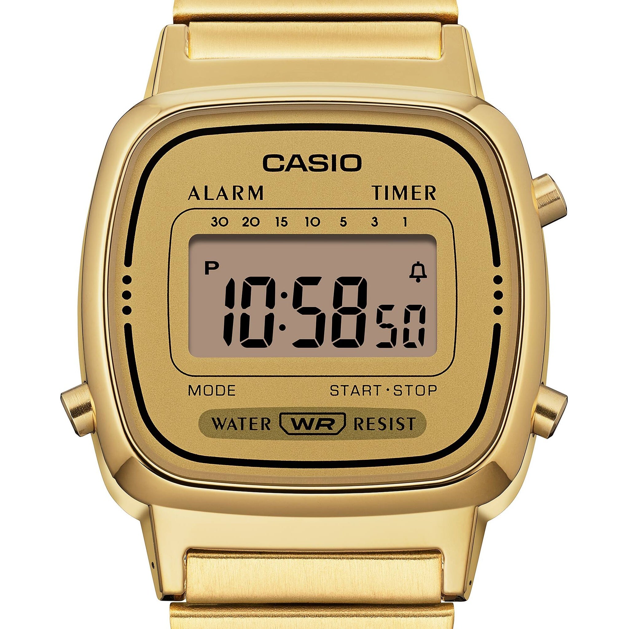 Casio Women's Vintage Watch LA670WGA-9D Quartz Digital Gold