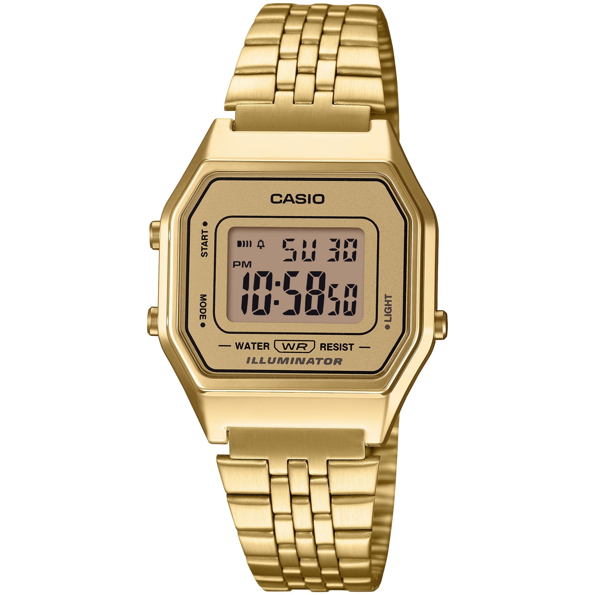 Casio Women's Vintage Watch LA680WGA-9D Quartz Digital Gold
