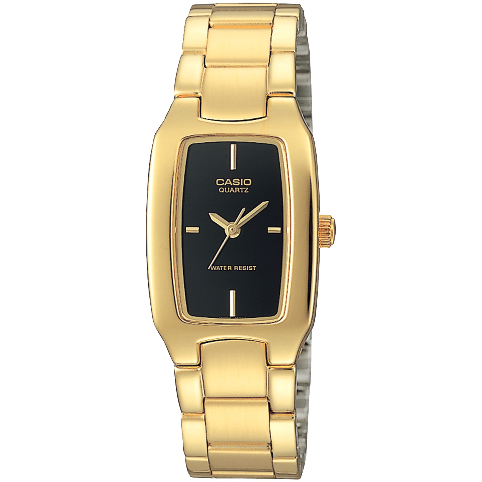 Montre Casio Femme LTP-1165N-1C Quartz Analogique Doré Noir