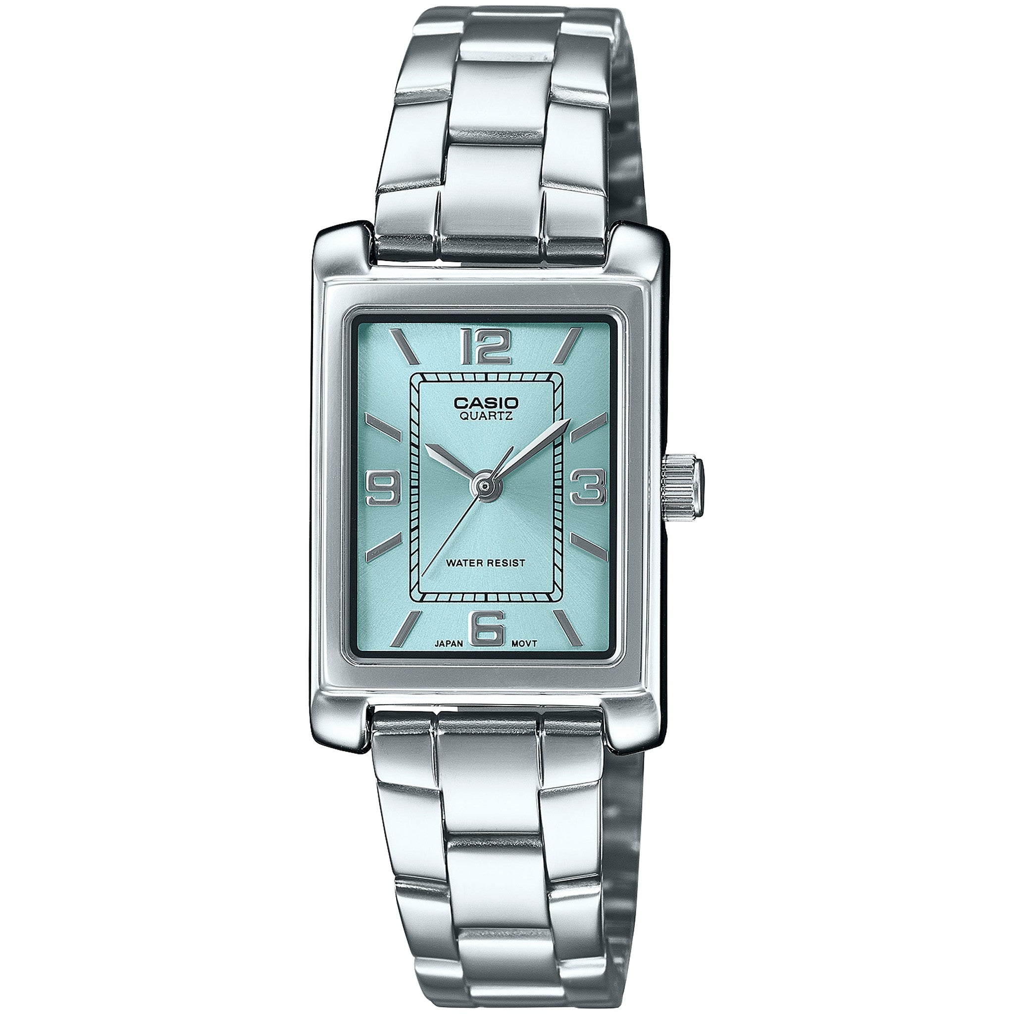 Montre Casio Femme LTP-1234DD-2A Quartz Analogique Argent Bleu
