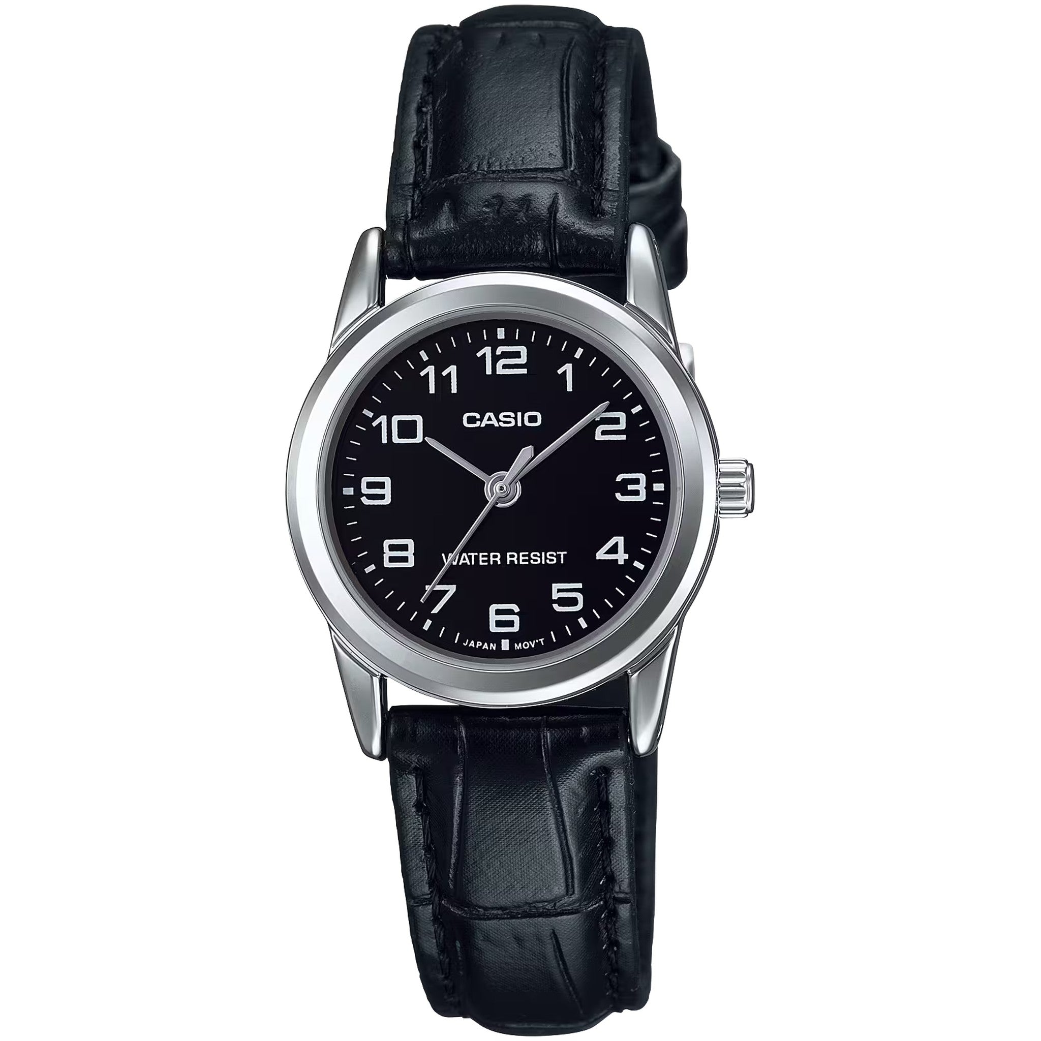 Montre Casio Femme LTP-V001L-1B Quartz Analogique Argent Noir