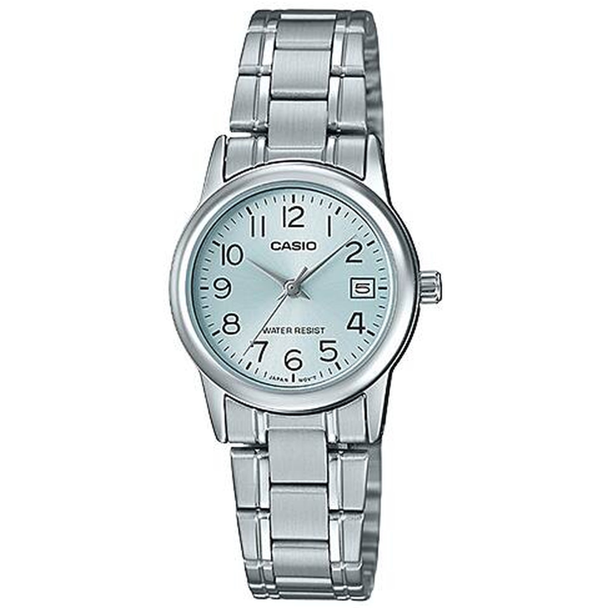 Montre Casio Femme LTP-V002D-2B Quartz Analogique Argent Bleu