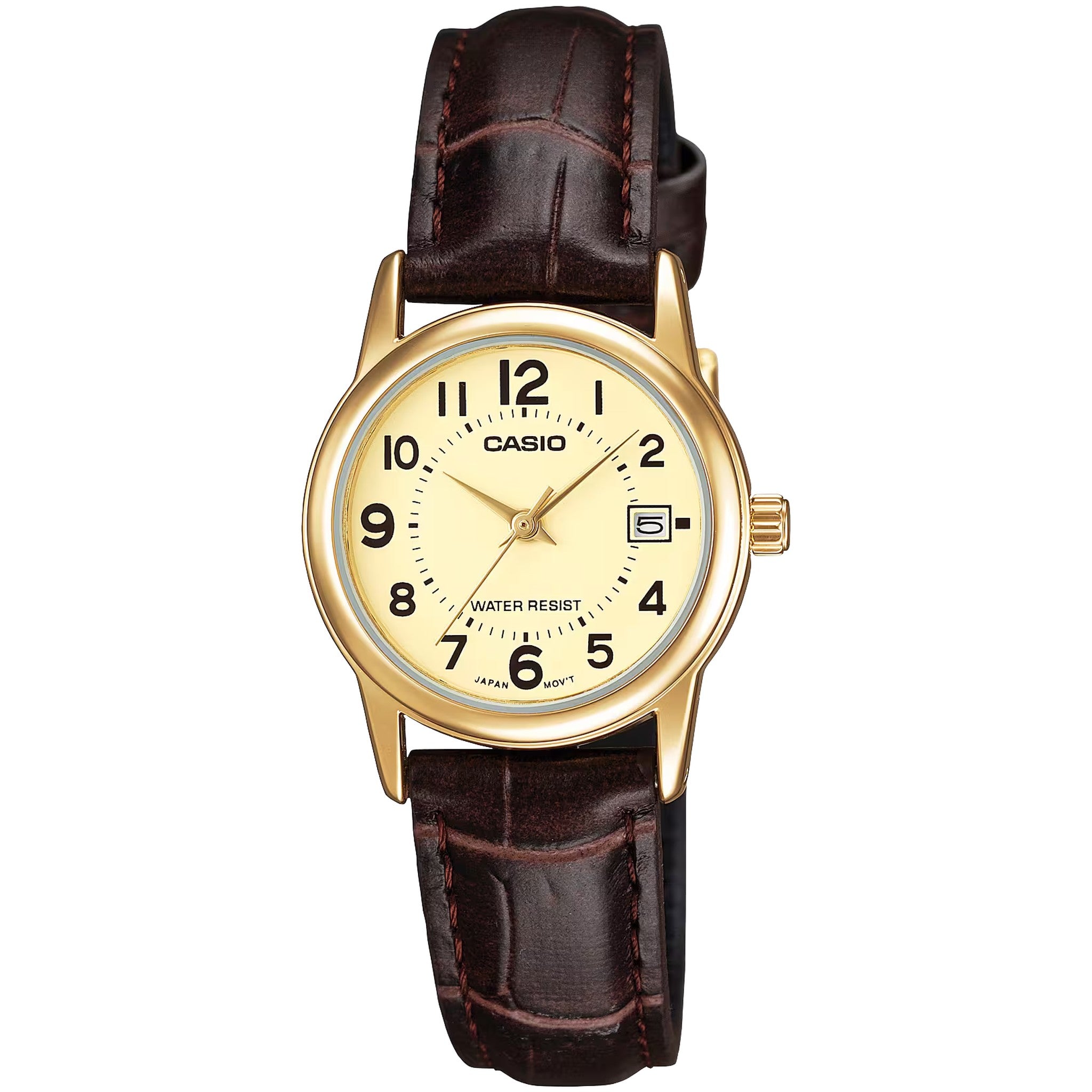 Casio Women's Watch LTP-V002GL-9B Quartz Analog Gold