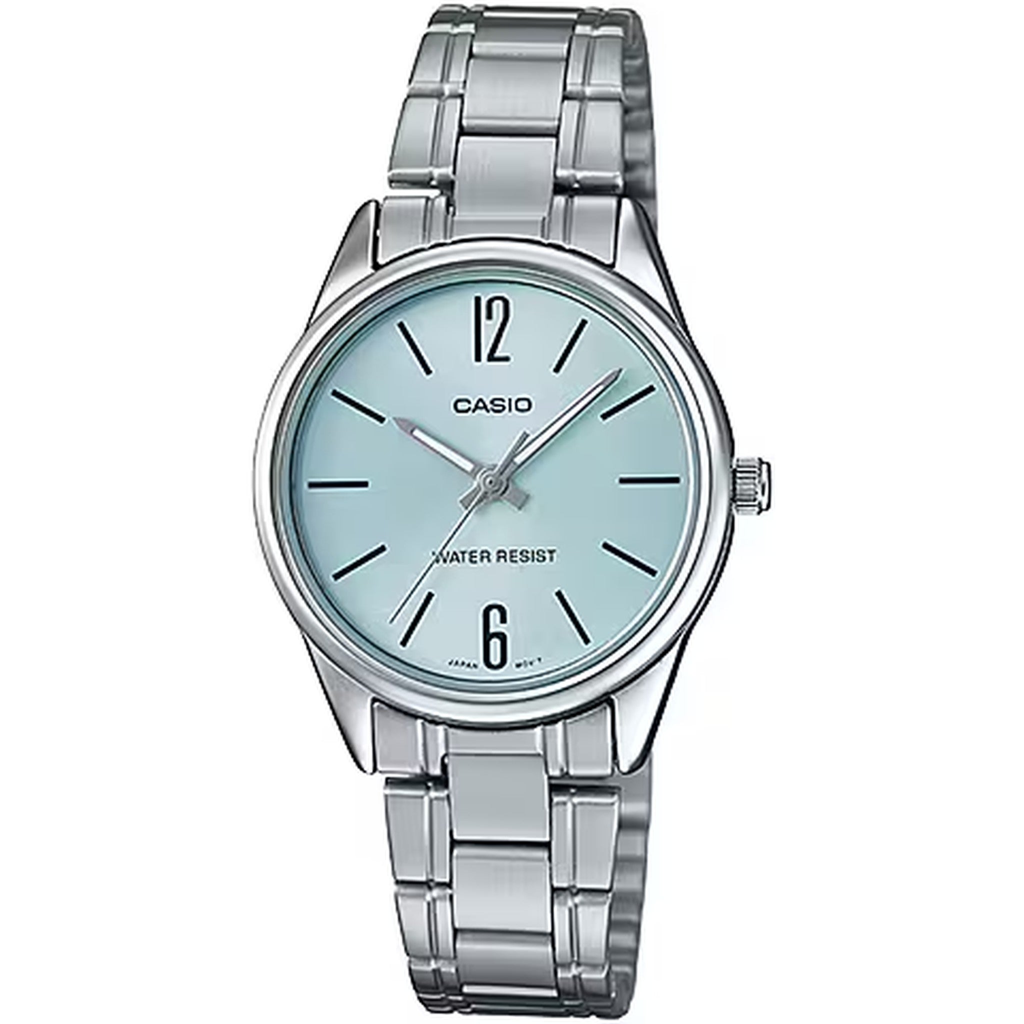 Montre Casio Femme LTP-V005D-2B Quartz Analogique Argent Bleu