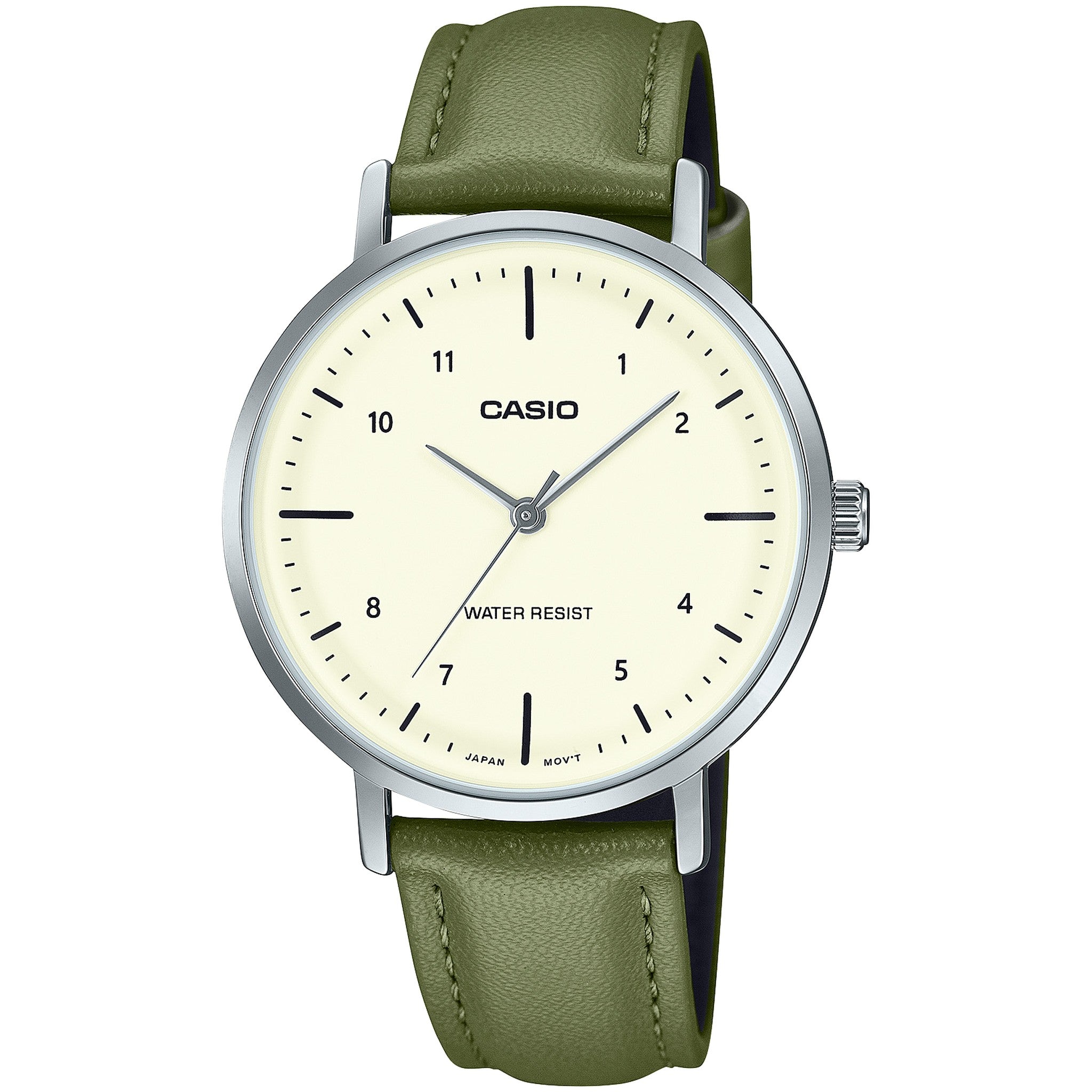 Casio Damenuhr LTP-VT03L-3B Quarz Analog Silber Weiß