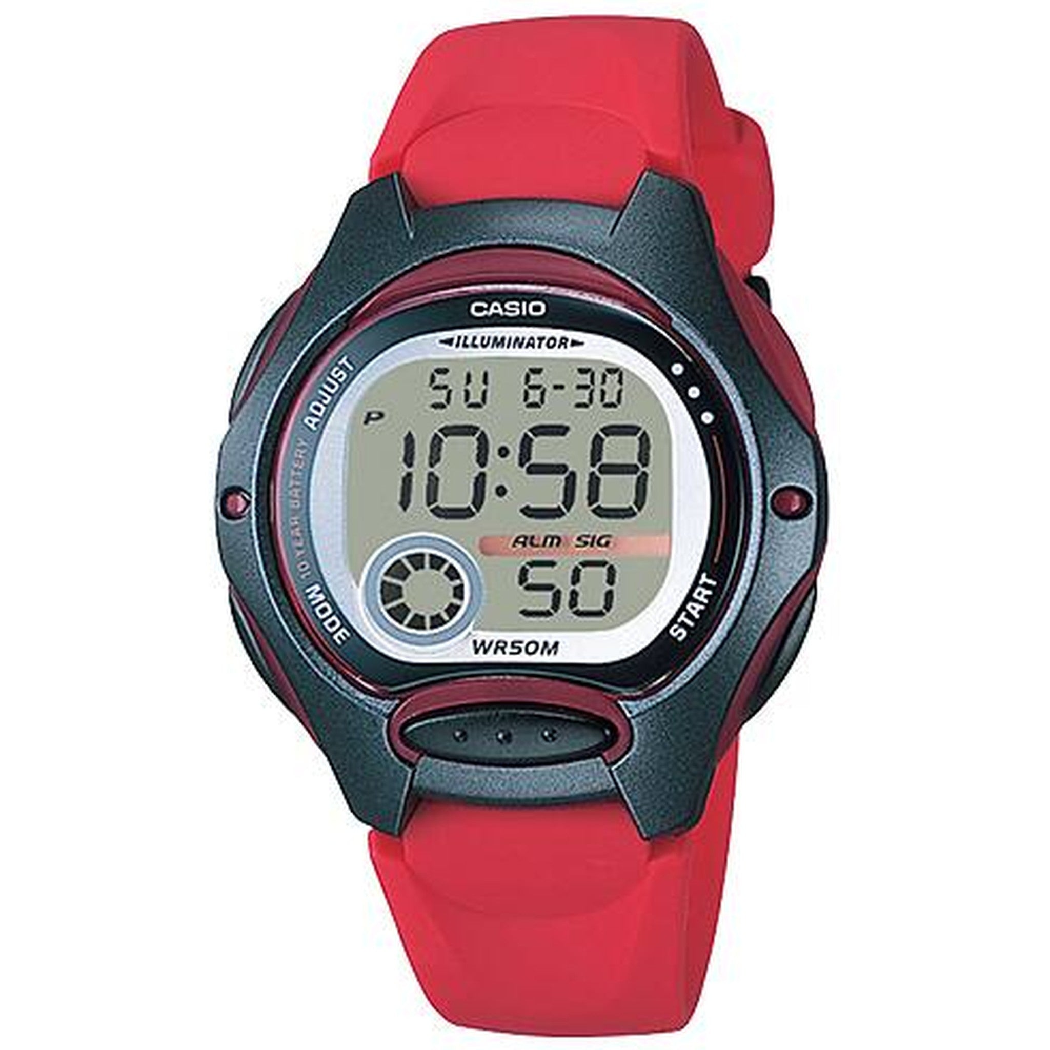 Casio Women's Watch LW-200-4A Quartz Digital Black