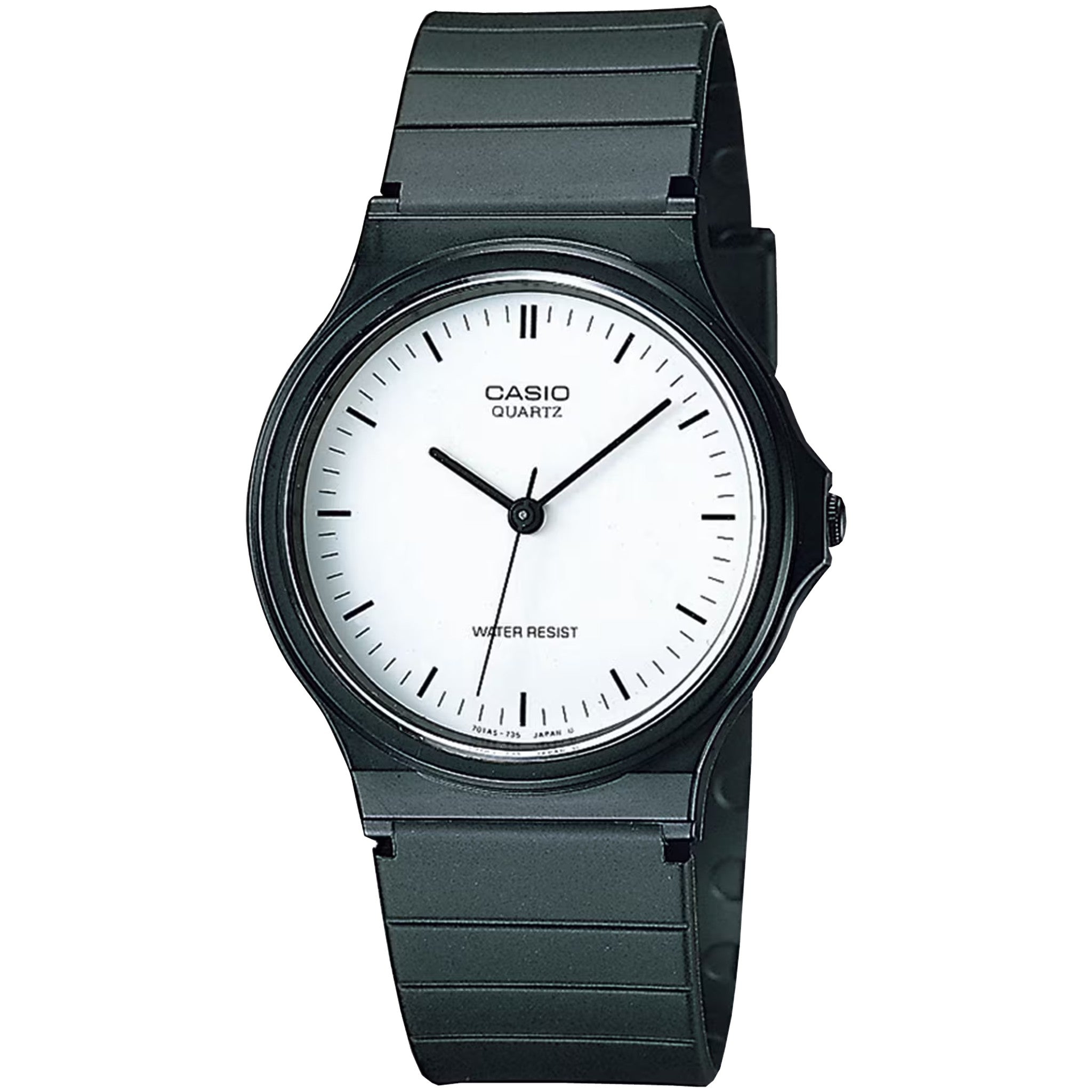Casio Herrenuhr MQ-24-7E Quarz Analog Grün Weiß