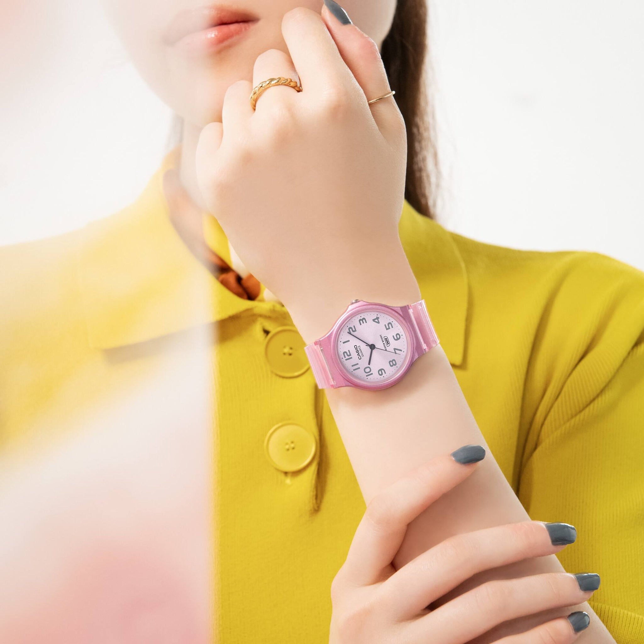 Casio Women's Watch MQ-24S-4B Quartz Analog Pink