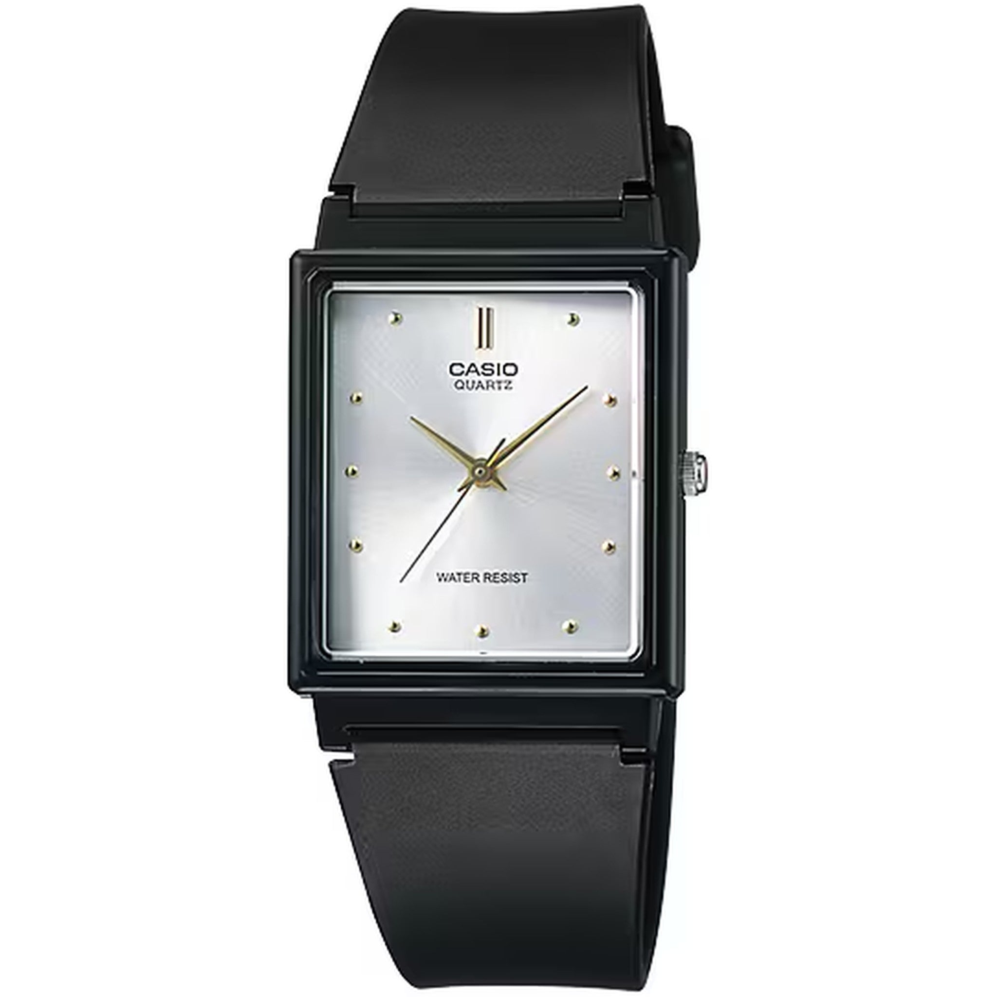 Casio Herrenuhr MQ-38-7A Quarz Analog Schwarz Silber