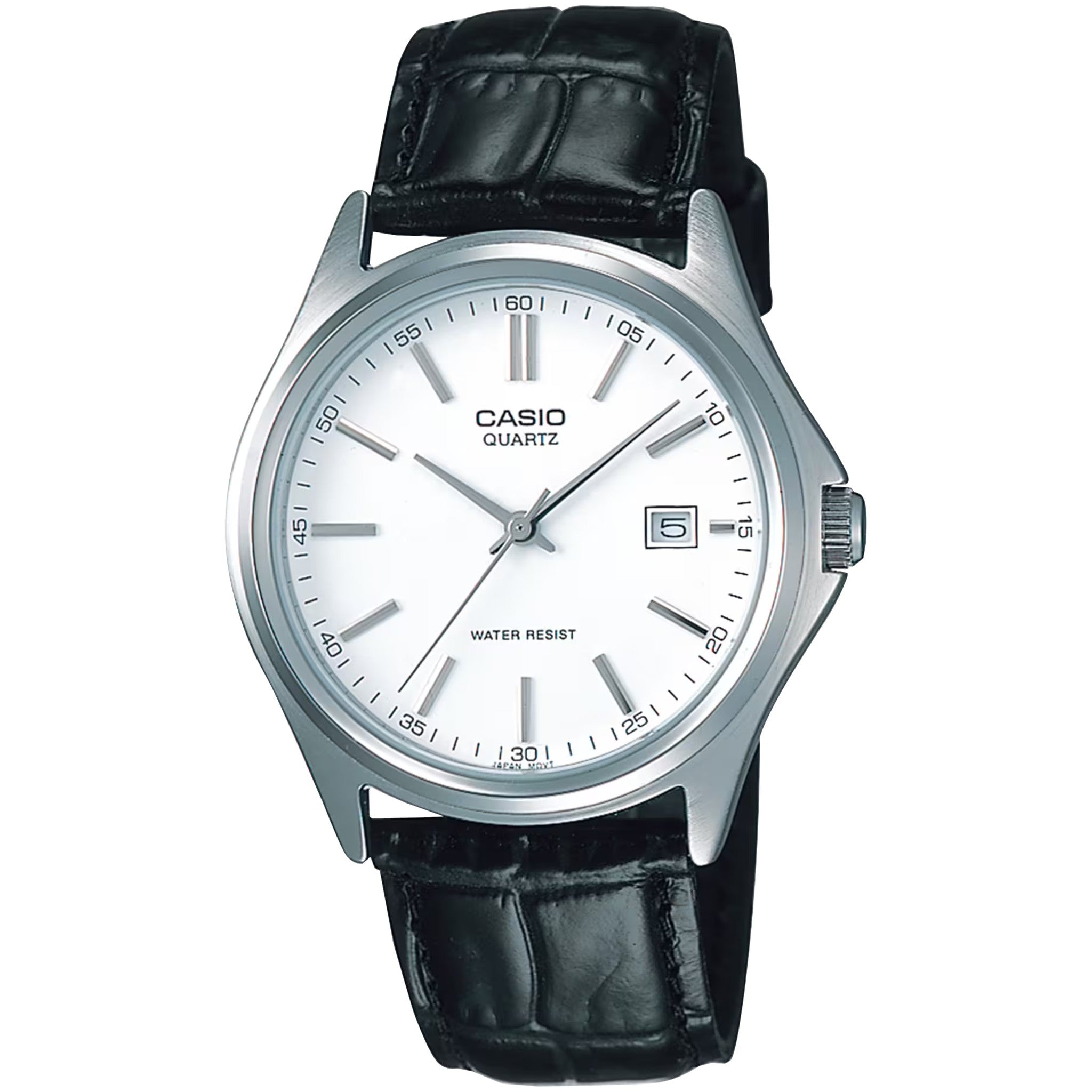 Casio Herrenuhr MTP-1183E-7A Quarz Analog Silber Weiß