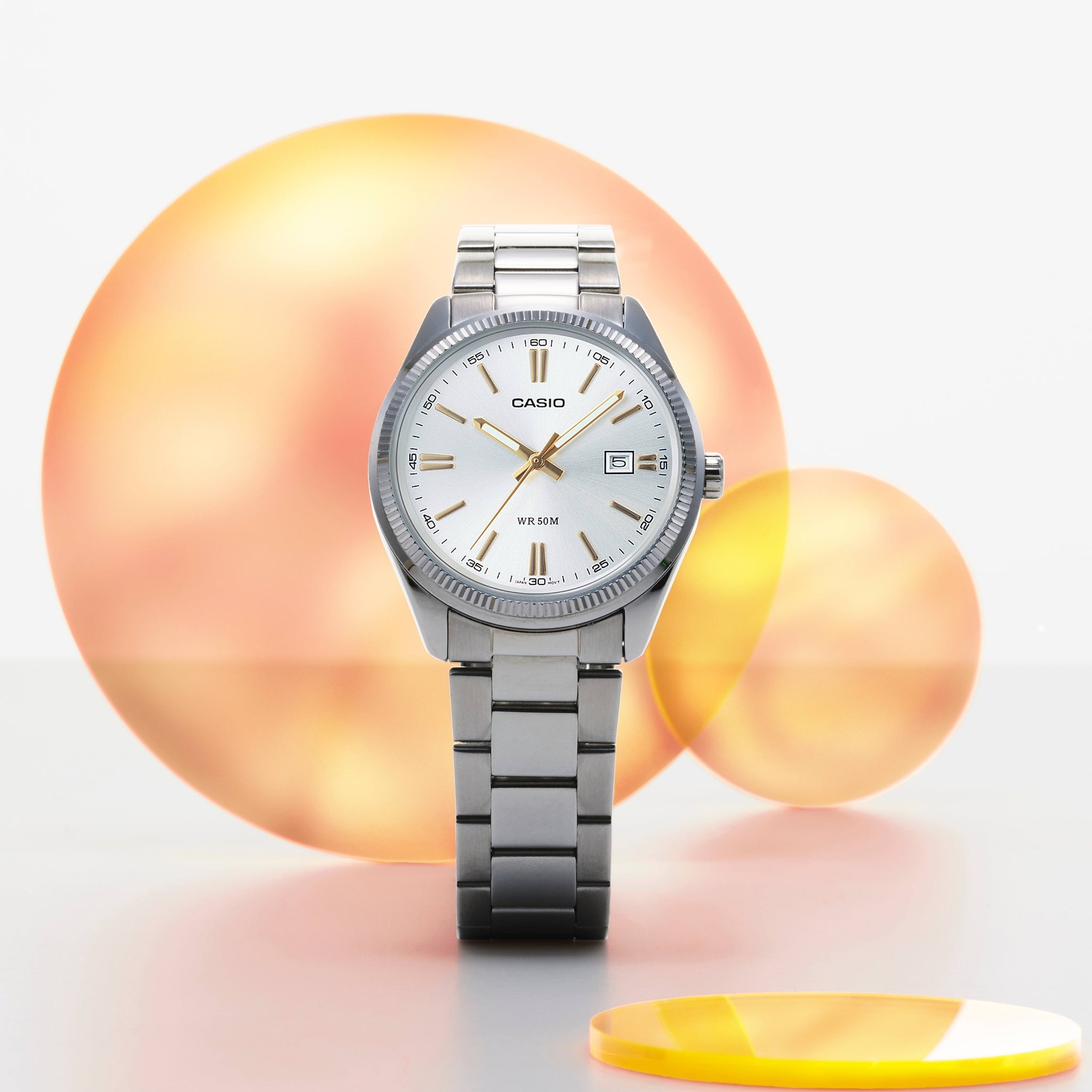 Casio Men's Watch MTP-1302D-7A2 Quartz Analog Silver