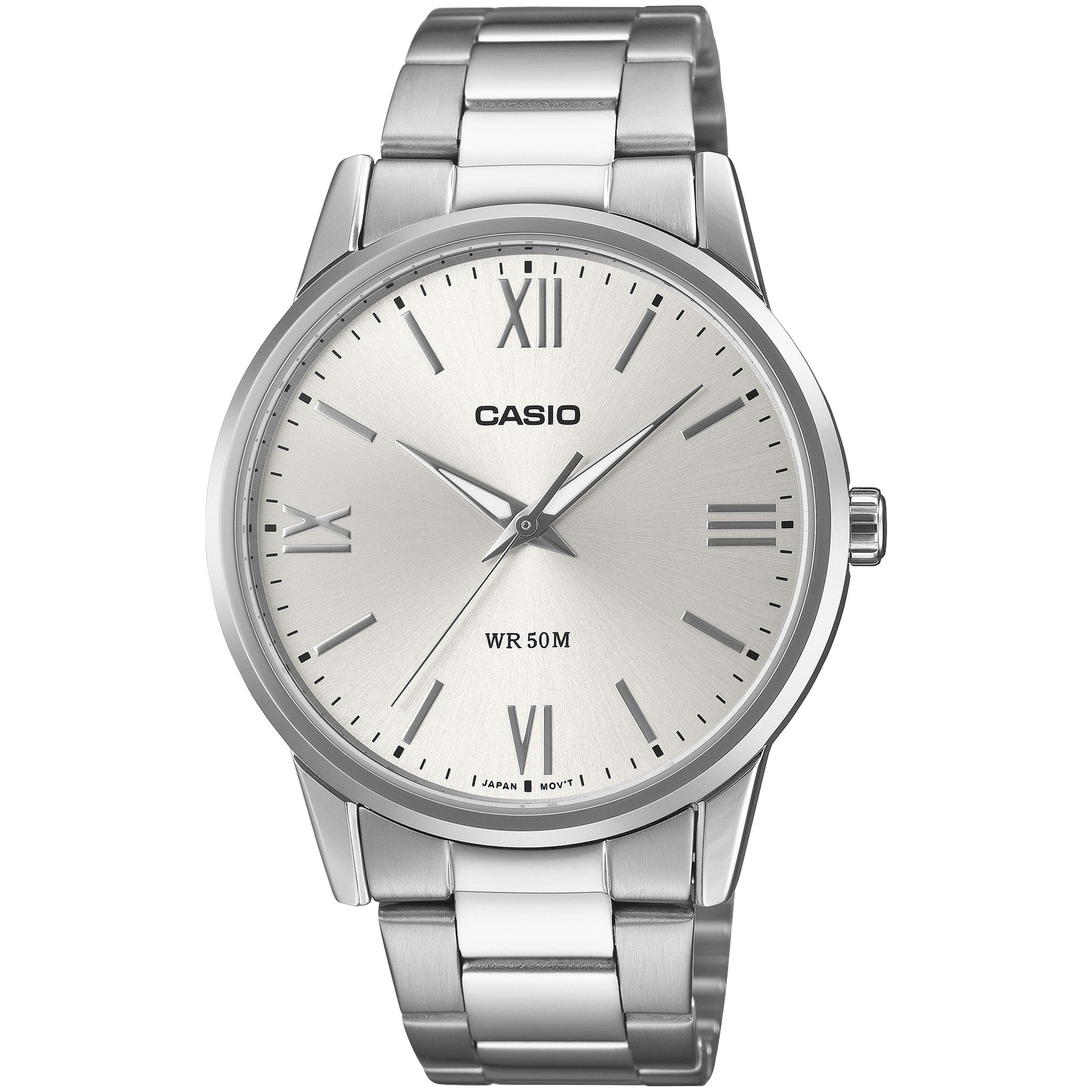 Casio Men's Watch MTP-1303DD-7A Quartz Analog Silver