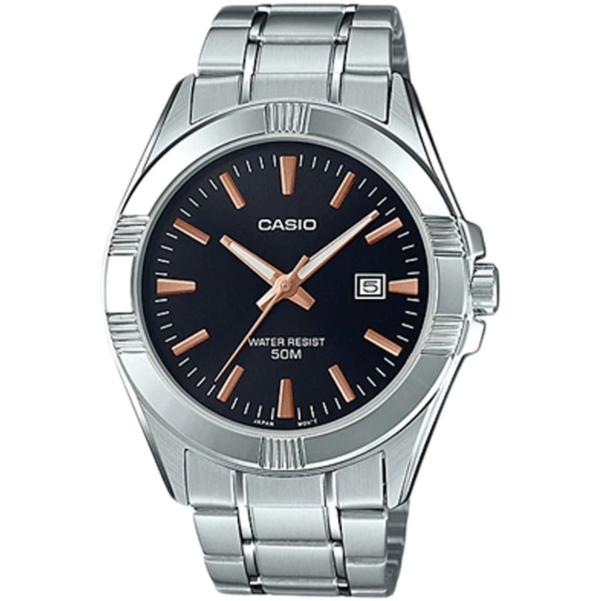Montre Casio Homme MTP-1308D-1A2 Quartz Analogique Argent Noir