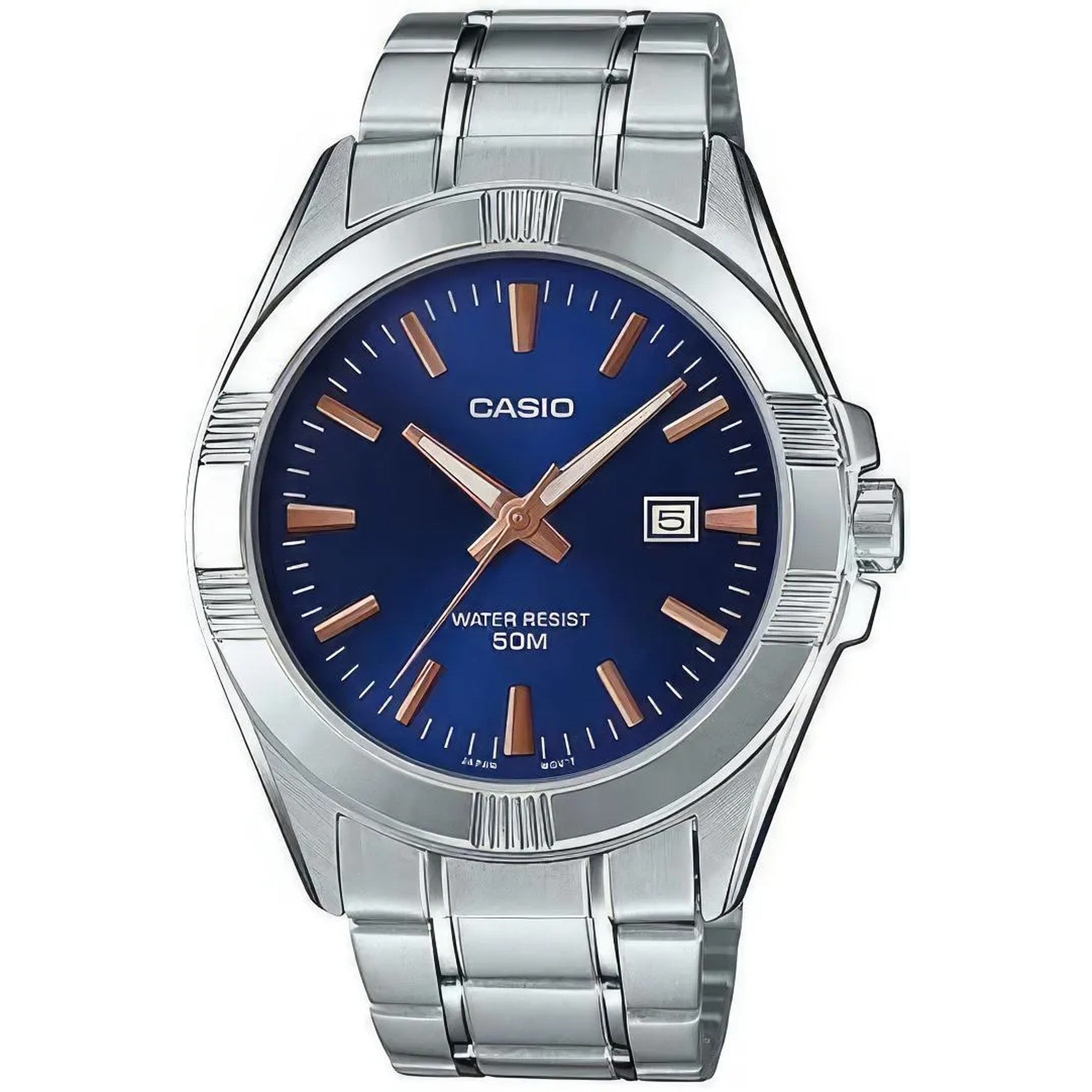 Montre Casio Homme MTP-1308D-2A Quartz Analogique Argent Bleu