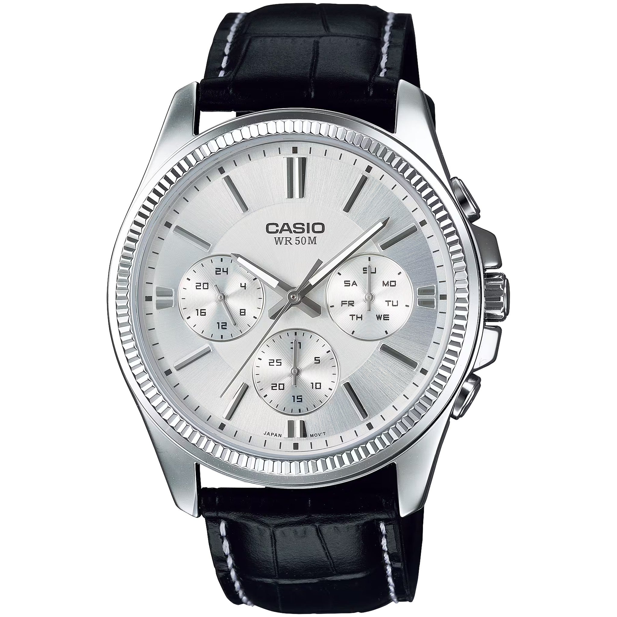 Casio Men's Watch MTP-1375L-7A Quartz Analog Silver