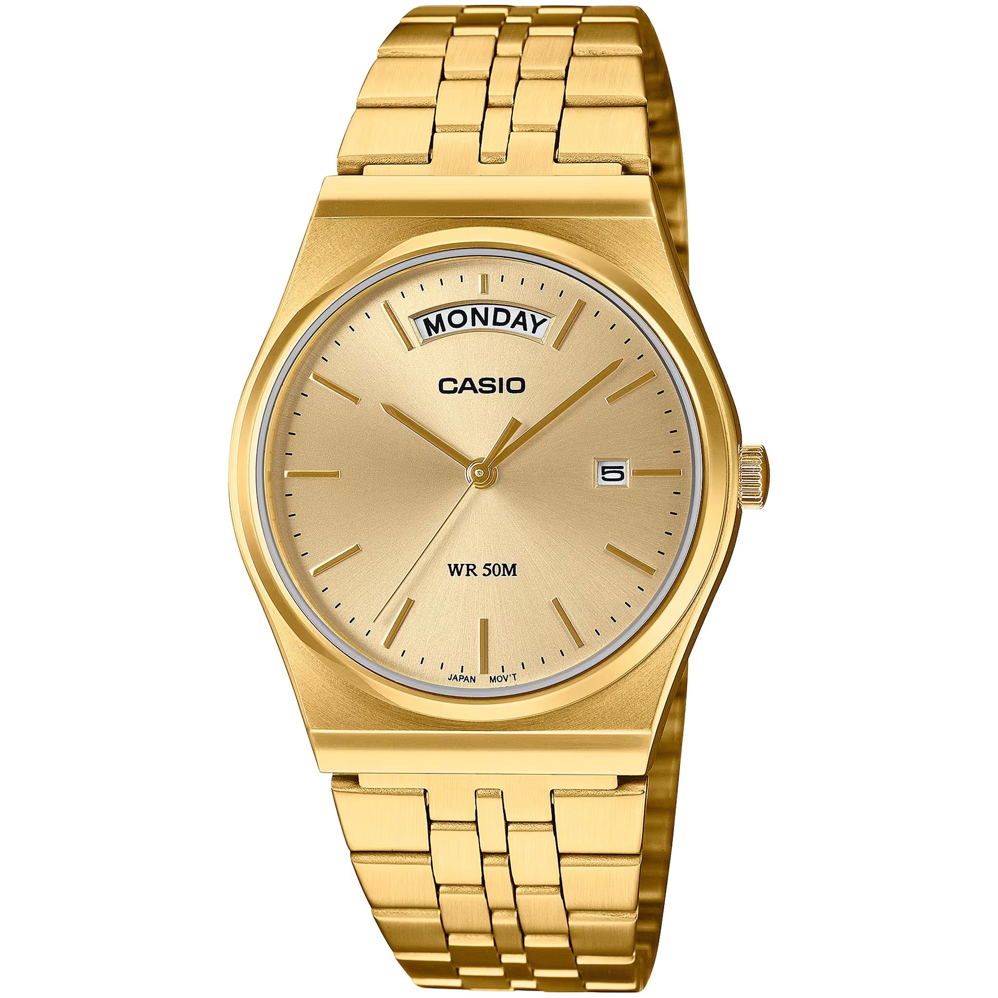 Casio Men's Watch MTP-B146G-9A Quartz Analog Gold