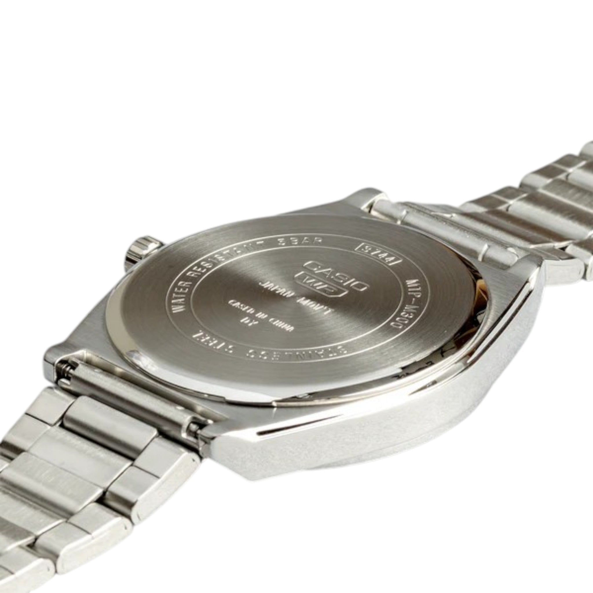 Casio Standard Men's Watch MTP-M300D-2A Moon Phase Blue Quartz