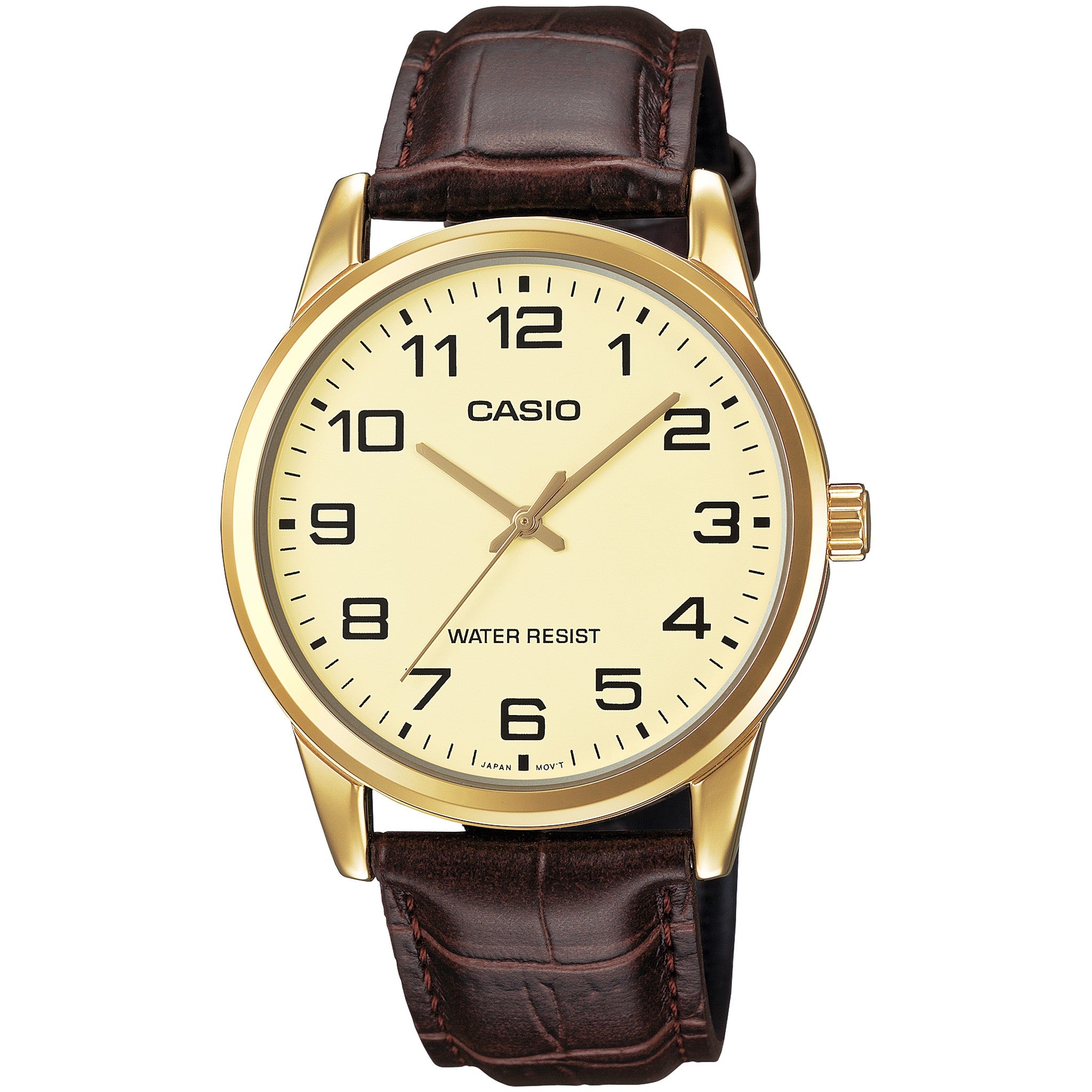 Casio Men's Watch MTP-V001GL-9B Quartz Analog Gold