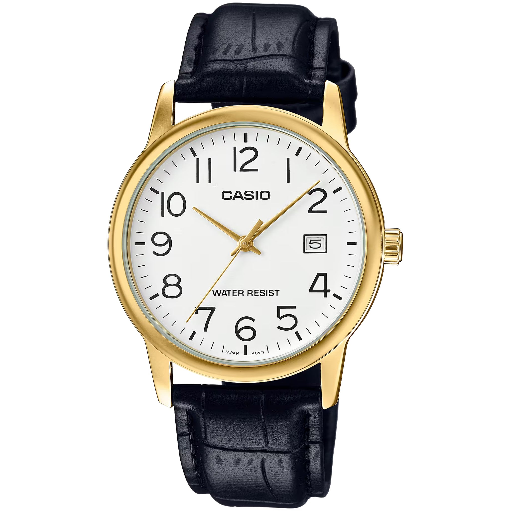 Casio Men's Watch MTP-V002GL-7B2 Quartz Analog Gold White