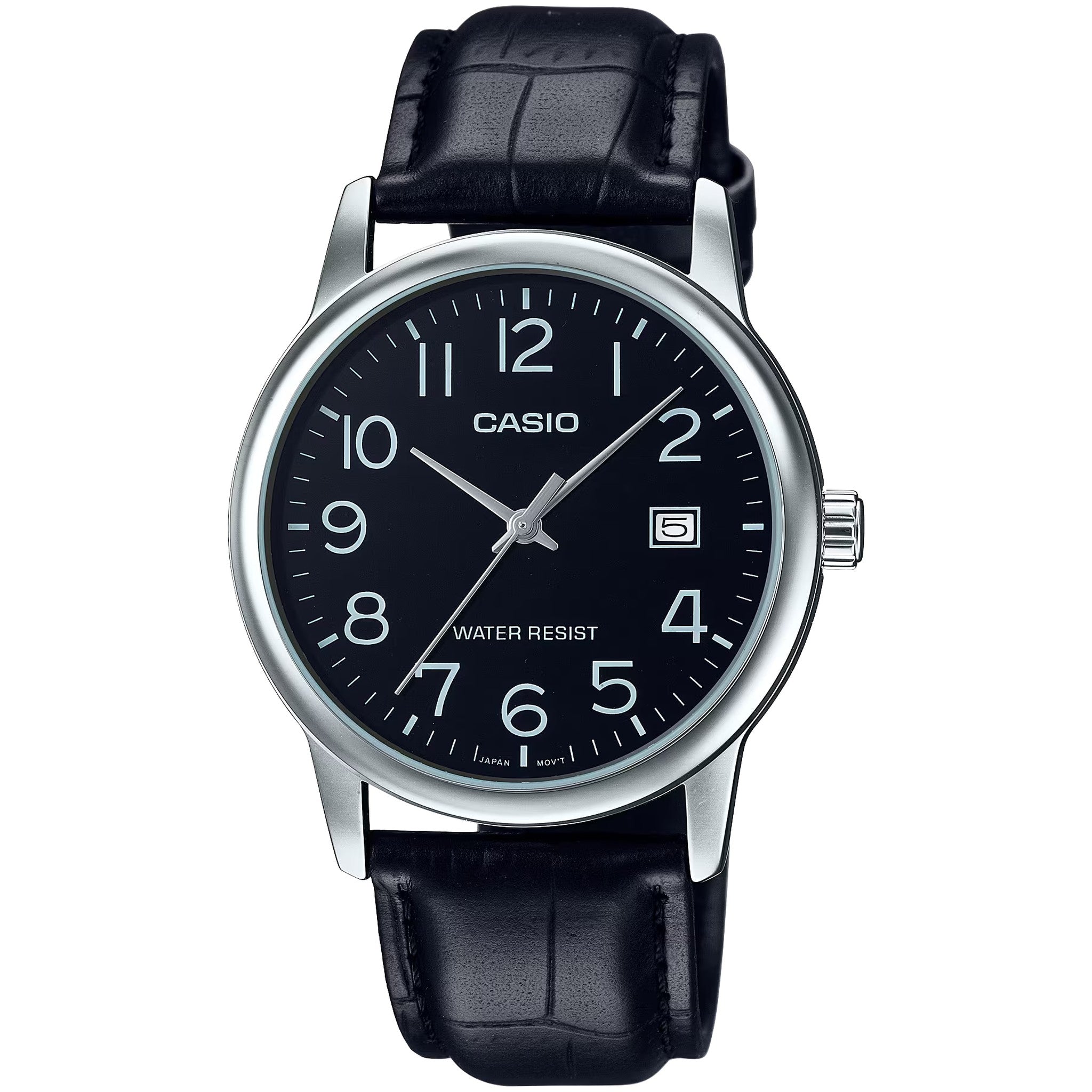 Casio Men's Watch MTP-V002L-1B Quartz Analog Silver Black