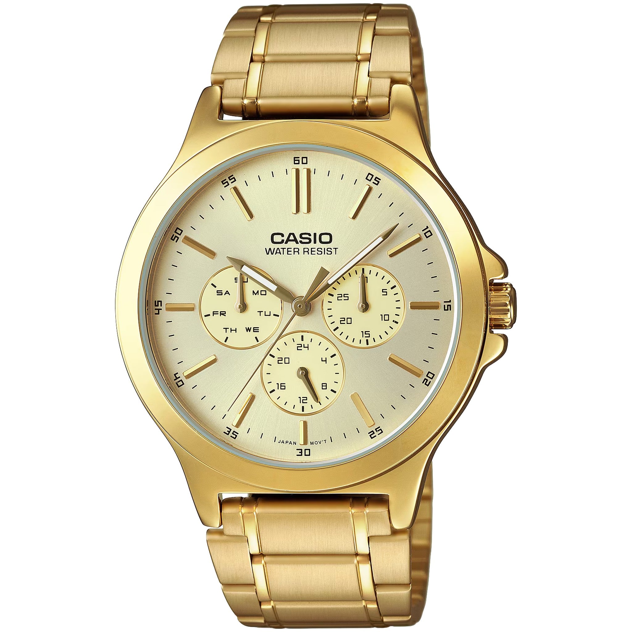 Casio Men's Watch MTP-V300G-9A Quartz Analog Gold