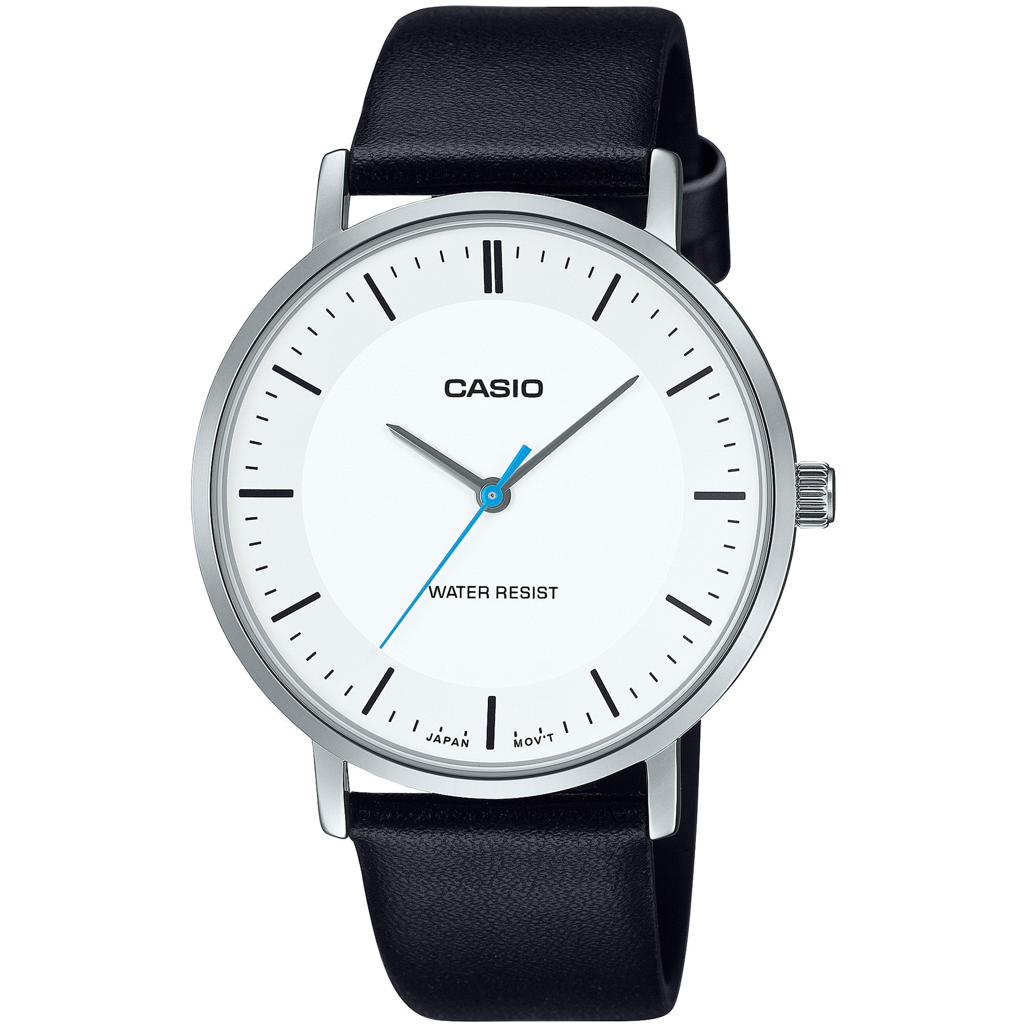 Casio Men's Watch MTP-VT04L-7E Quartz Analog Silver White