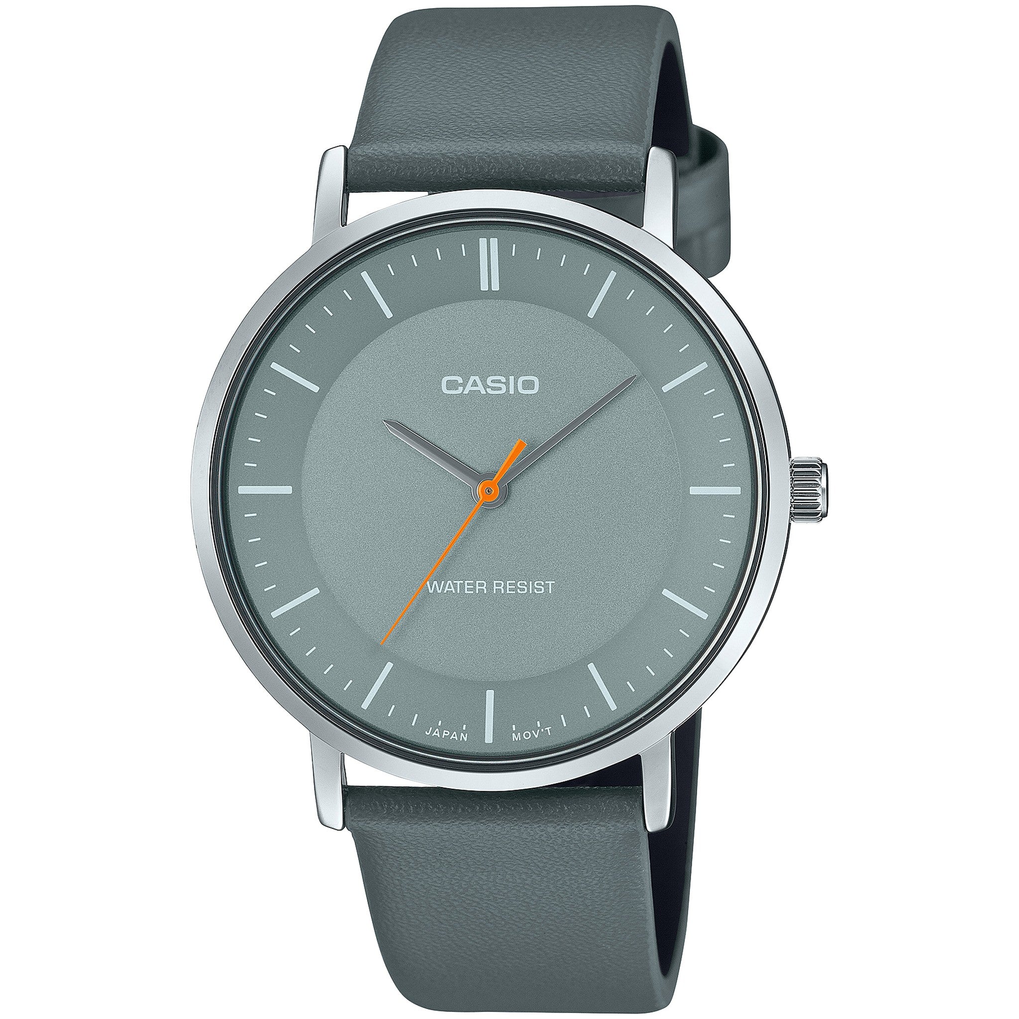 Casio Men's Watch MTP-VT04L-8E Quartz Analog Silver Gray
