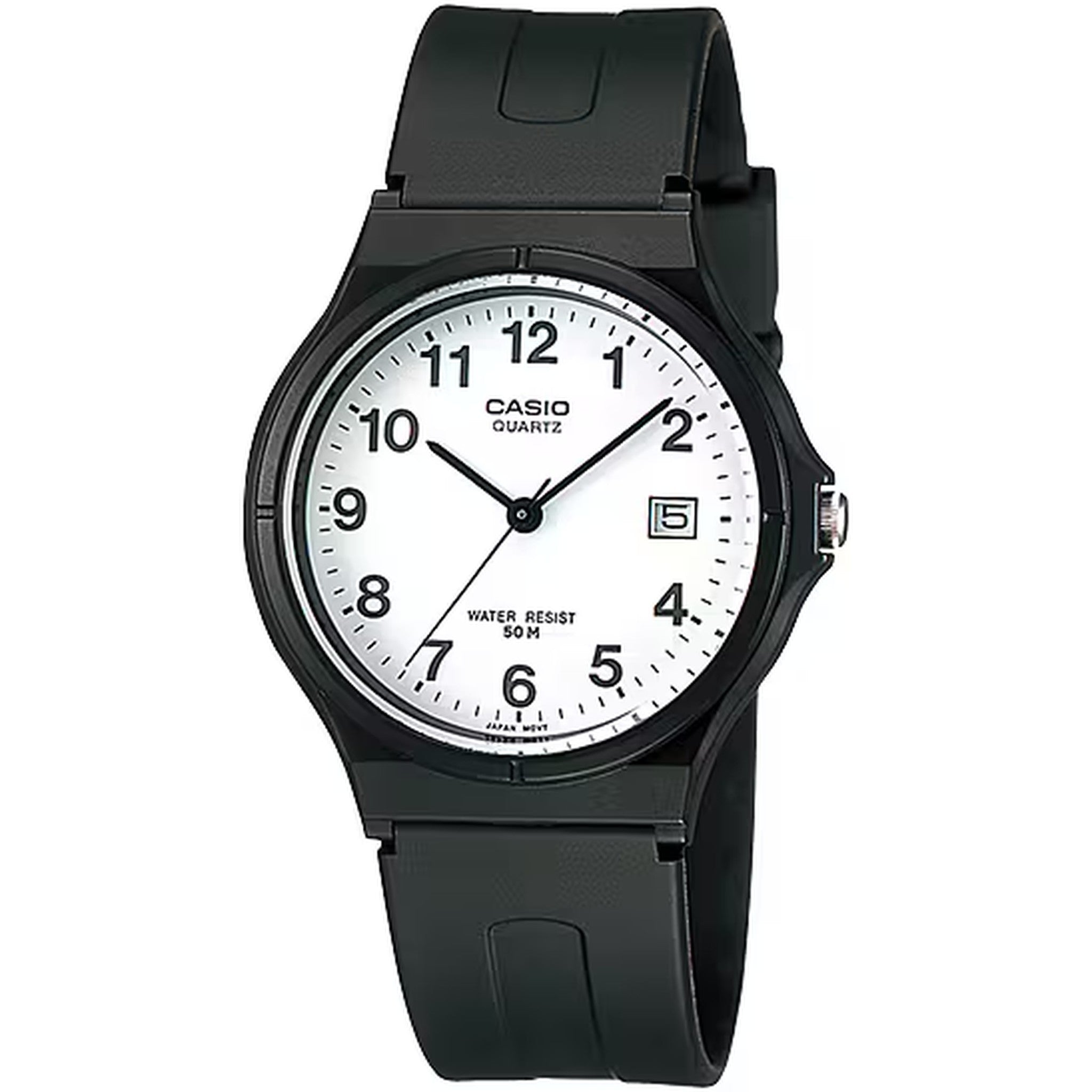 Casio Men's Watch MW-59-7B Quartz Analog Black White
