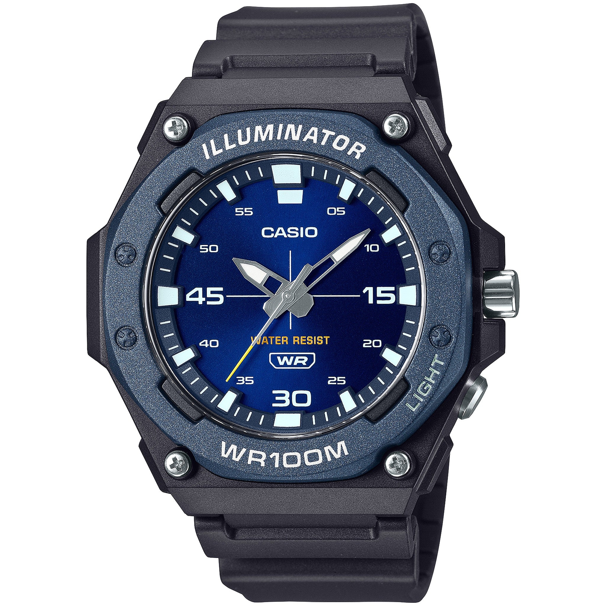 Casio Men's Watch MW-620H-2A Quartz Analog Black Blue