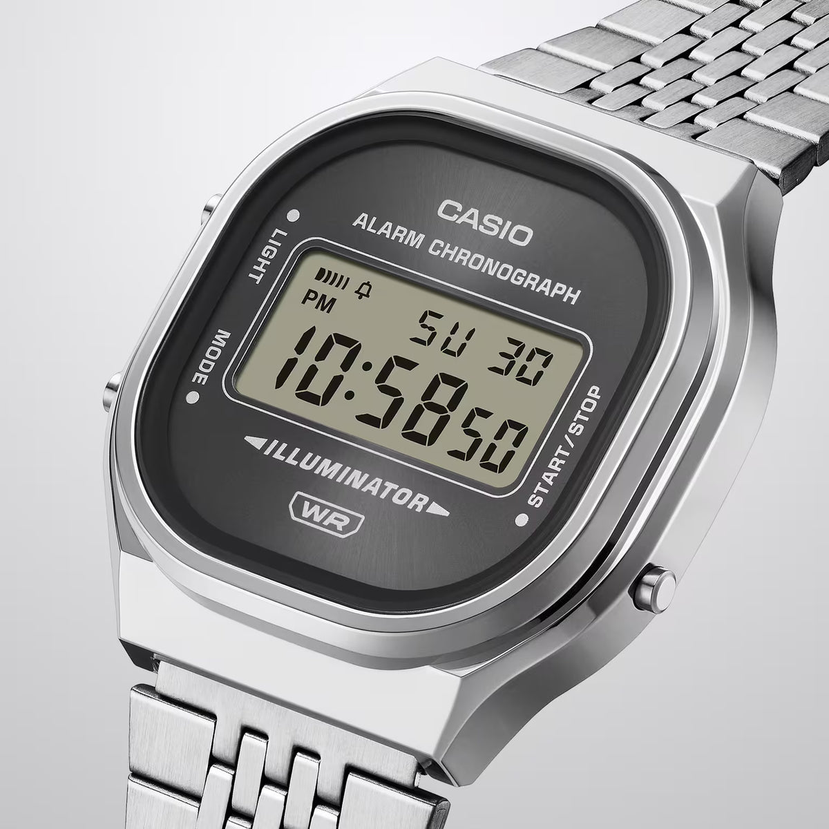 Montre Casio Vintage A140WE-8A Digitale Gris