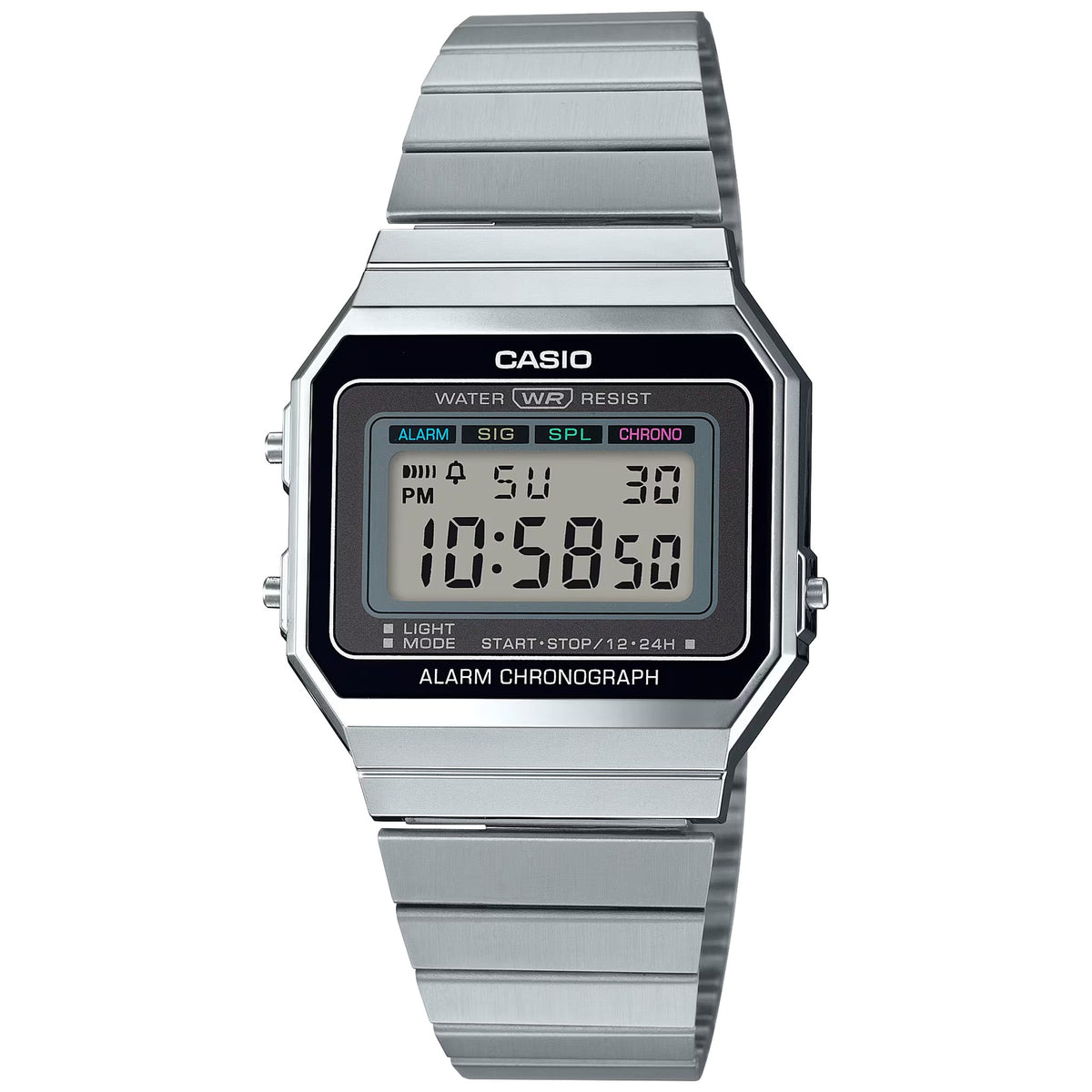 Casio Vintage Uhr A700WE-1A Digital Schwarz